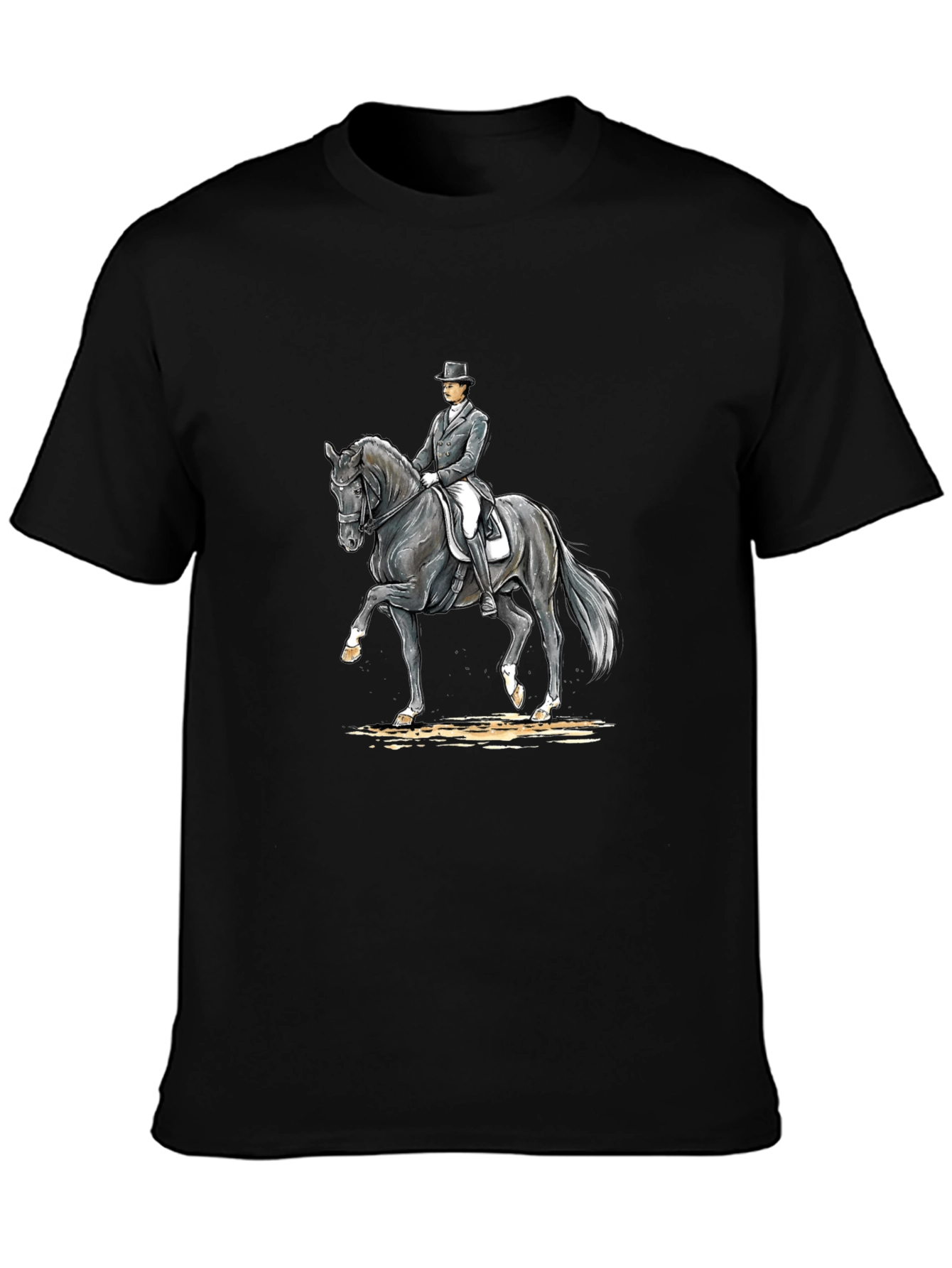 Equestrian Rider T-Shirt - Dressage Horse Tee