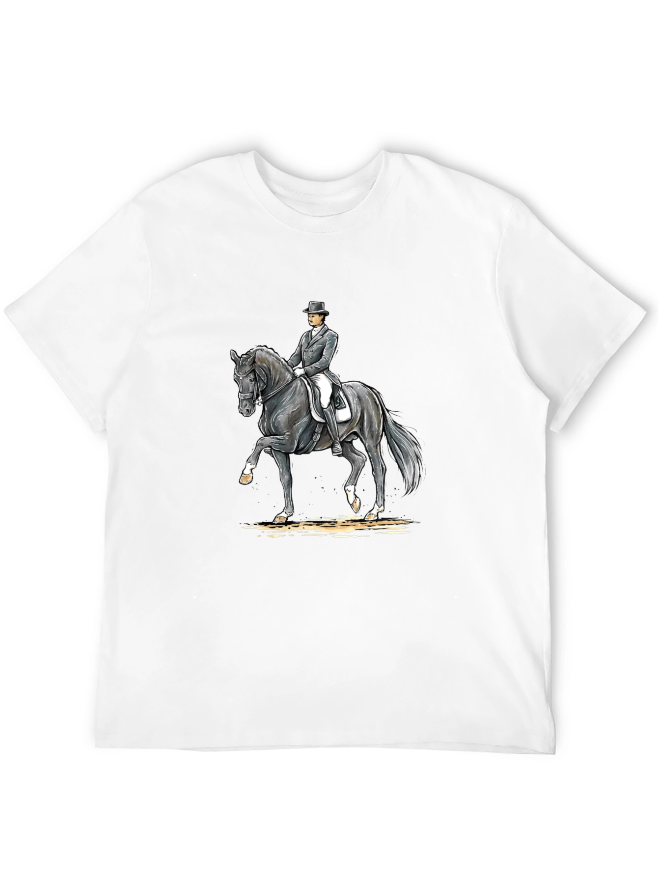 Equestrian Rider T-Shirt - Dressage Horse Tee