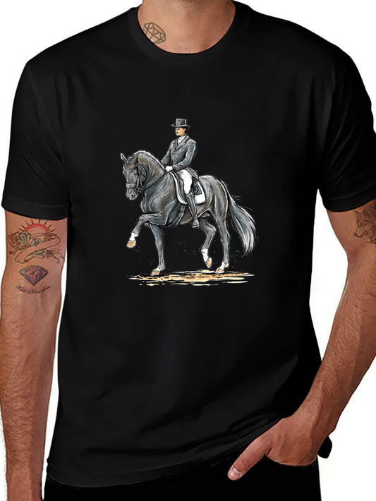 Equestrian Rider T-Shirt - Dressage Horse Tee