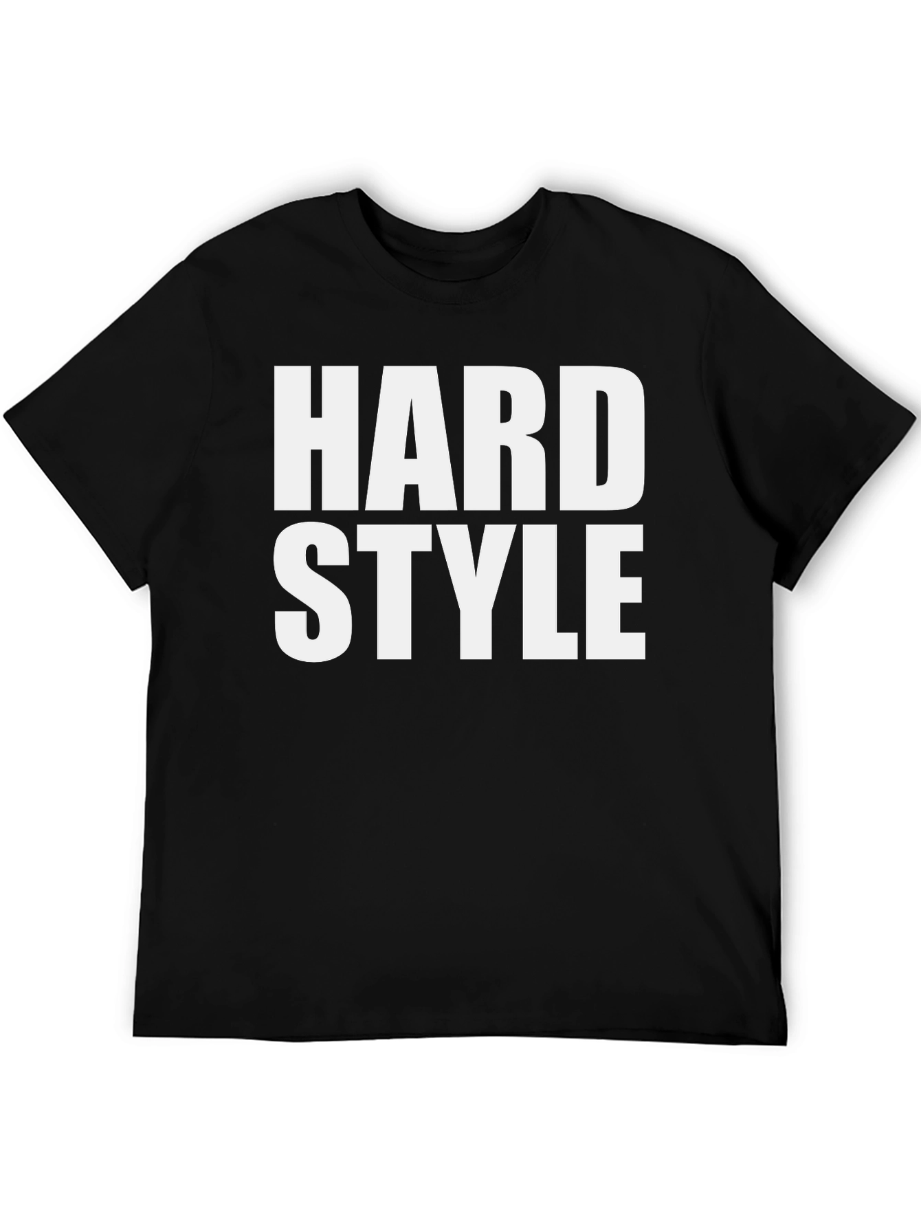 Hard Style Black Graphic T-Shirt