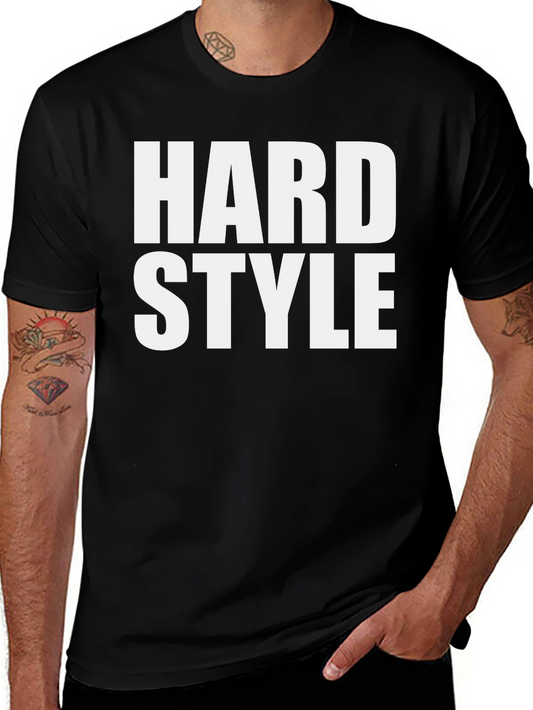 Hard Style Black Graphic T-Shirt
