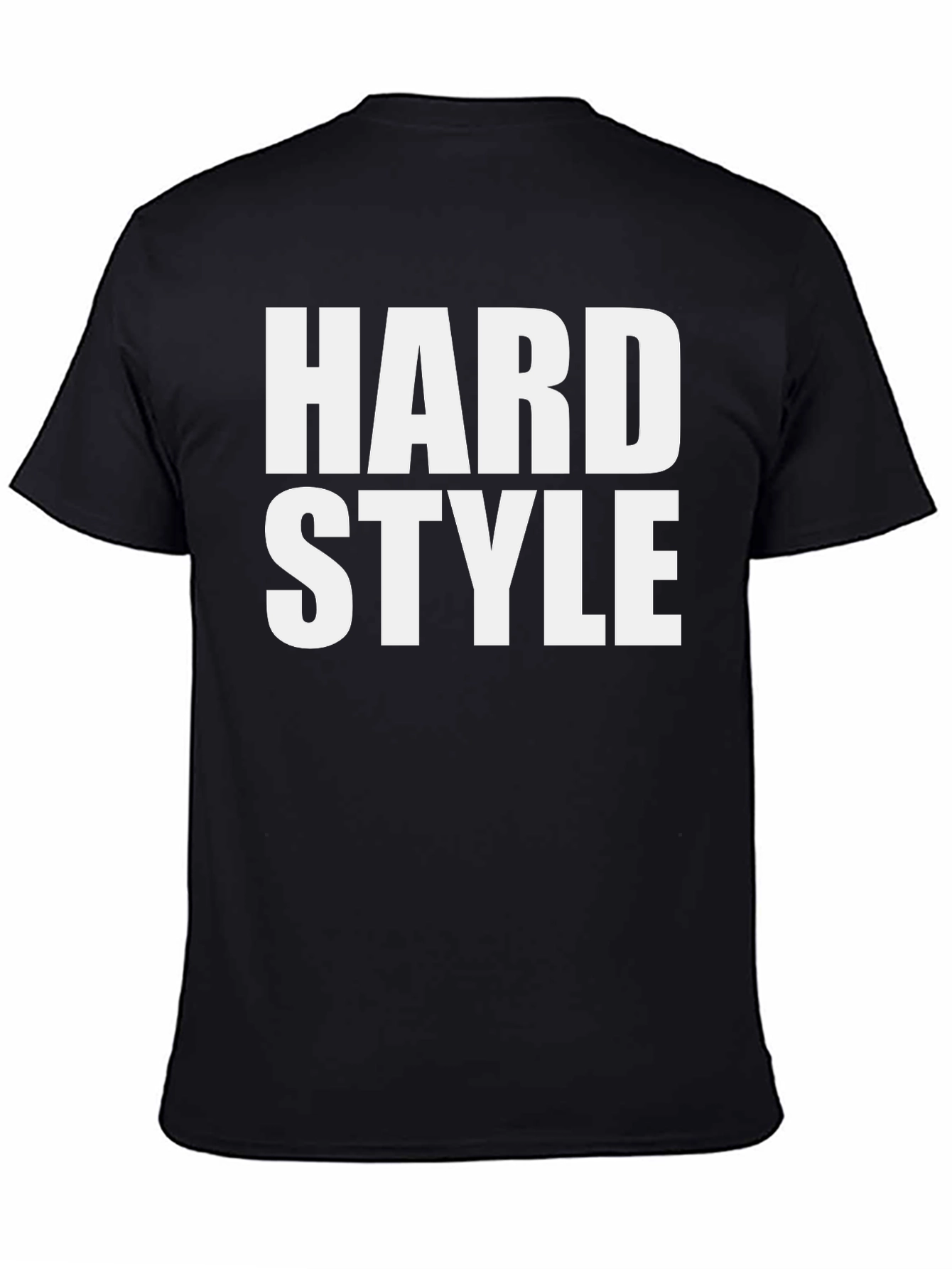 Hard Style Black Graphic T-Shirt