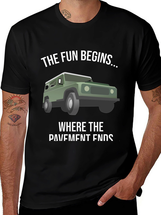 Off-Road Adventure T-Shirt: The Fun Begins