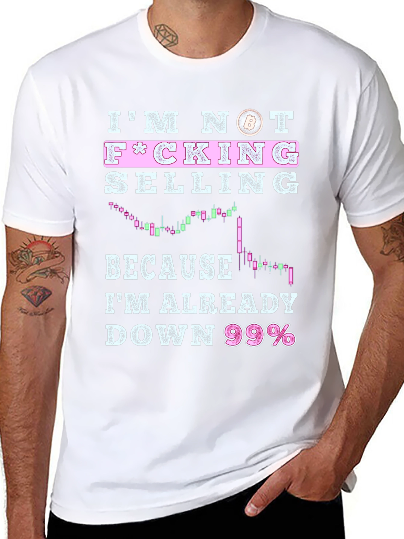 Im Not F*cking Selling T-Shirt - Crypto Bitcoin Trader