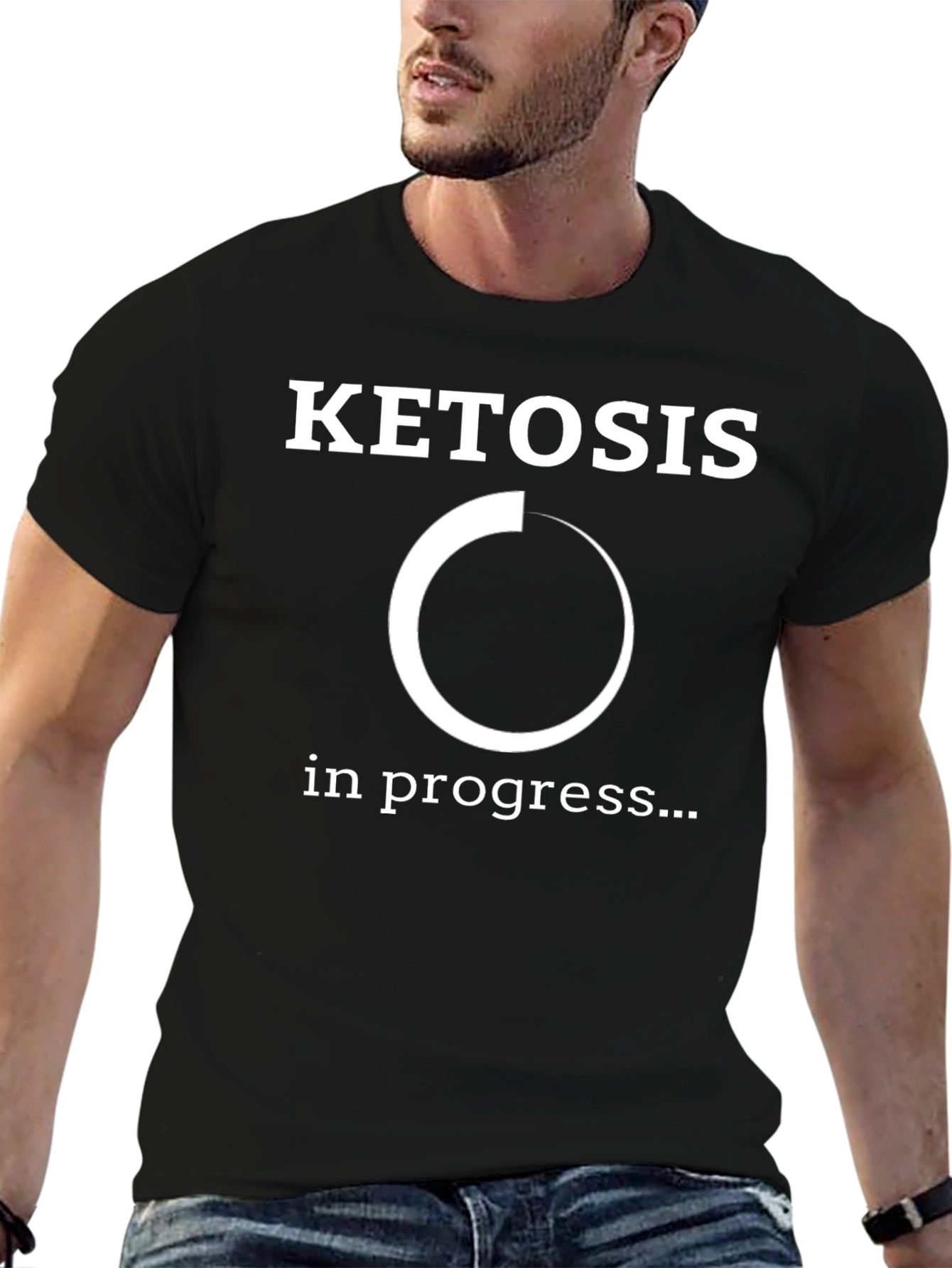 Ketosis in Progress Black T-Shirt