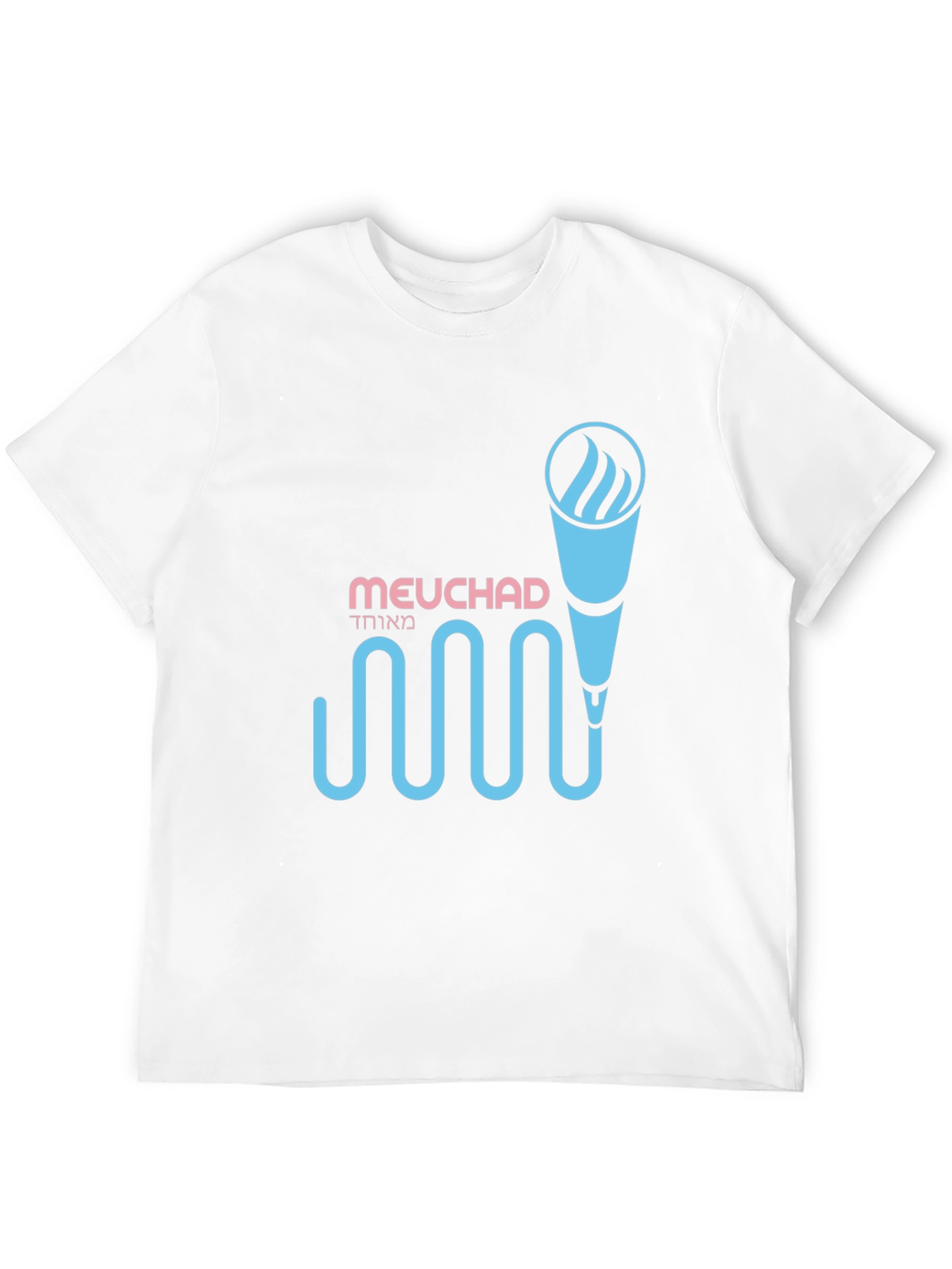 Meuchad Mic Graphic Black T-Shirt