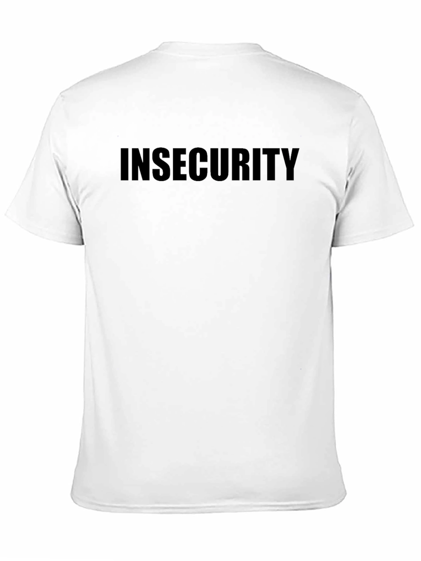 Insecurity Graphic Tee - Black