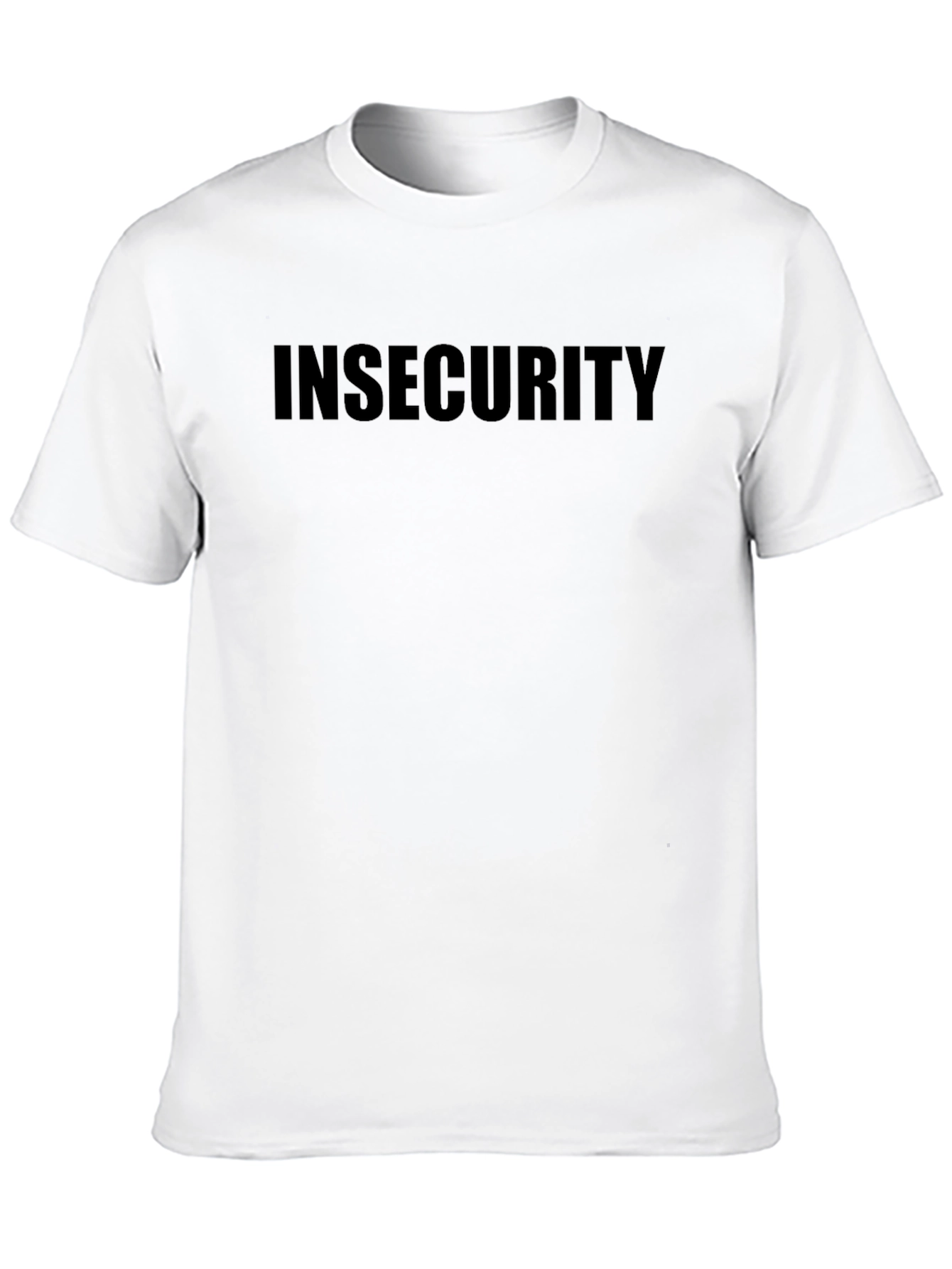 Insecurity Graphic Tee - Black