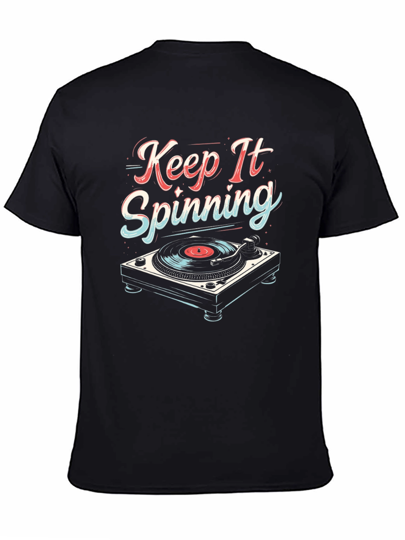 Keep It Spinning Graphic T-Shirt