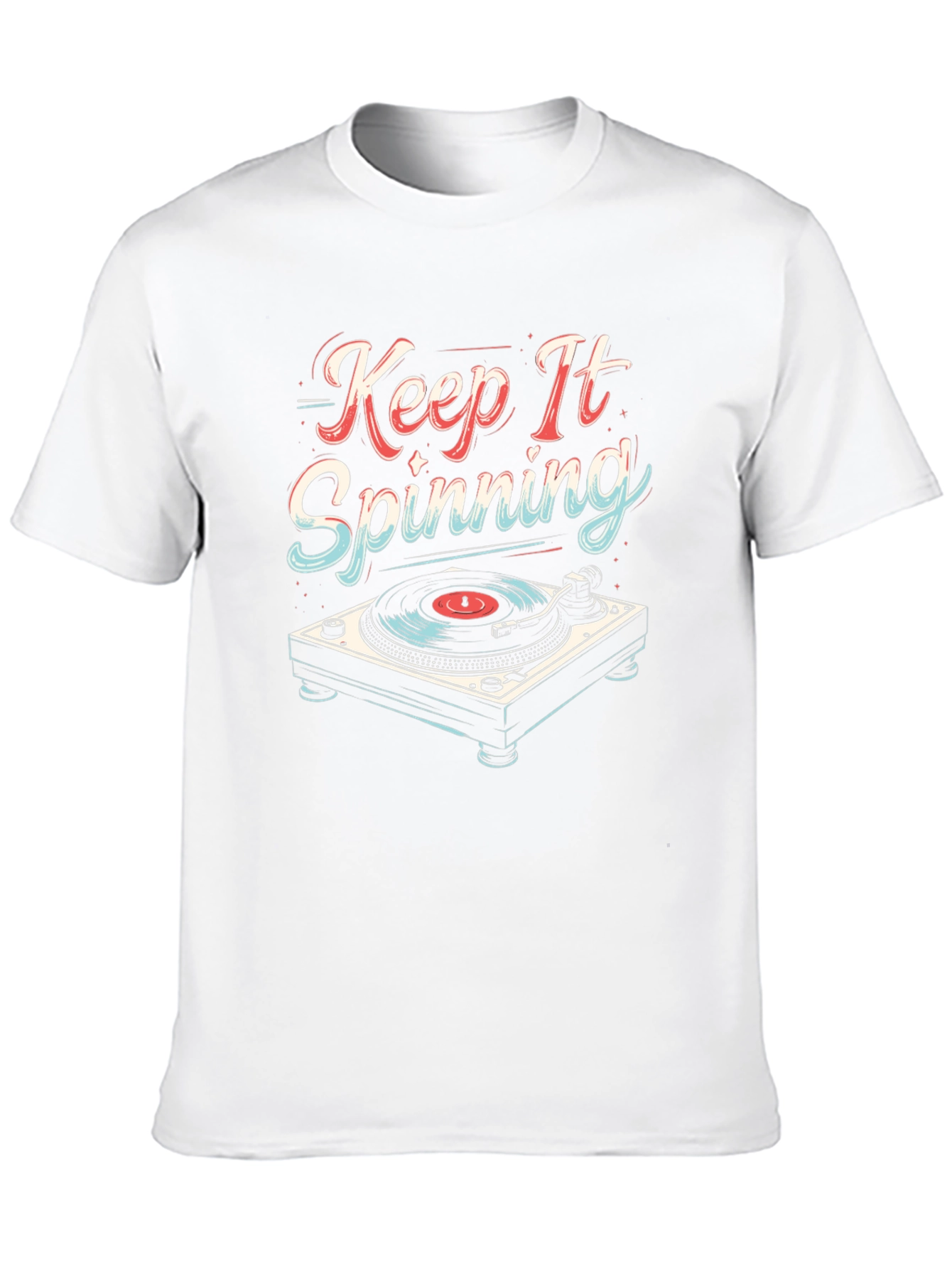 Keep It Spinning Graphic T-Shirt