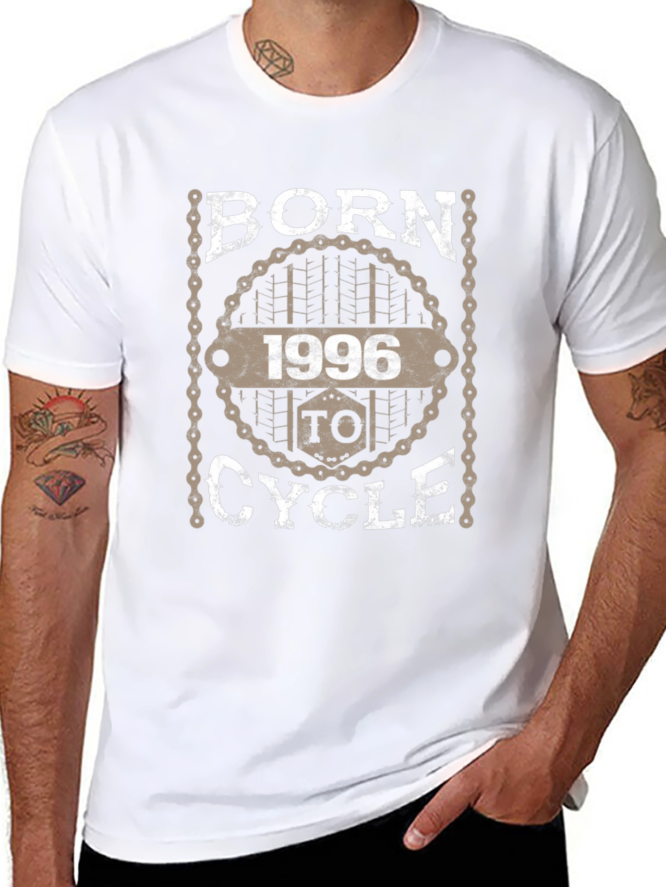 Born to Cycle 1996 Graphic Tee