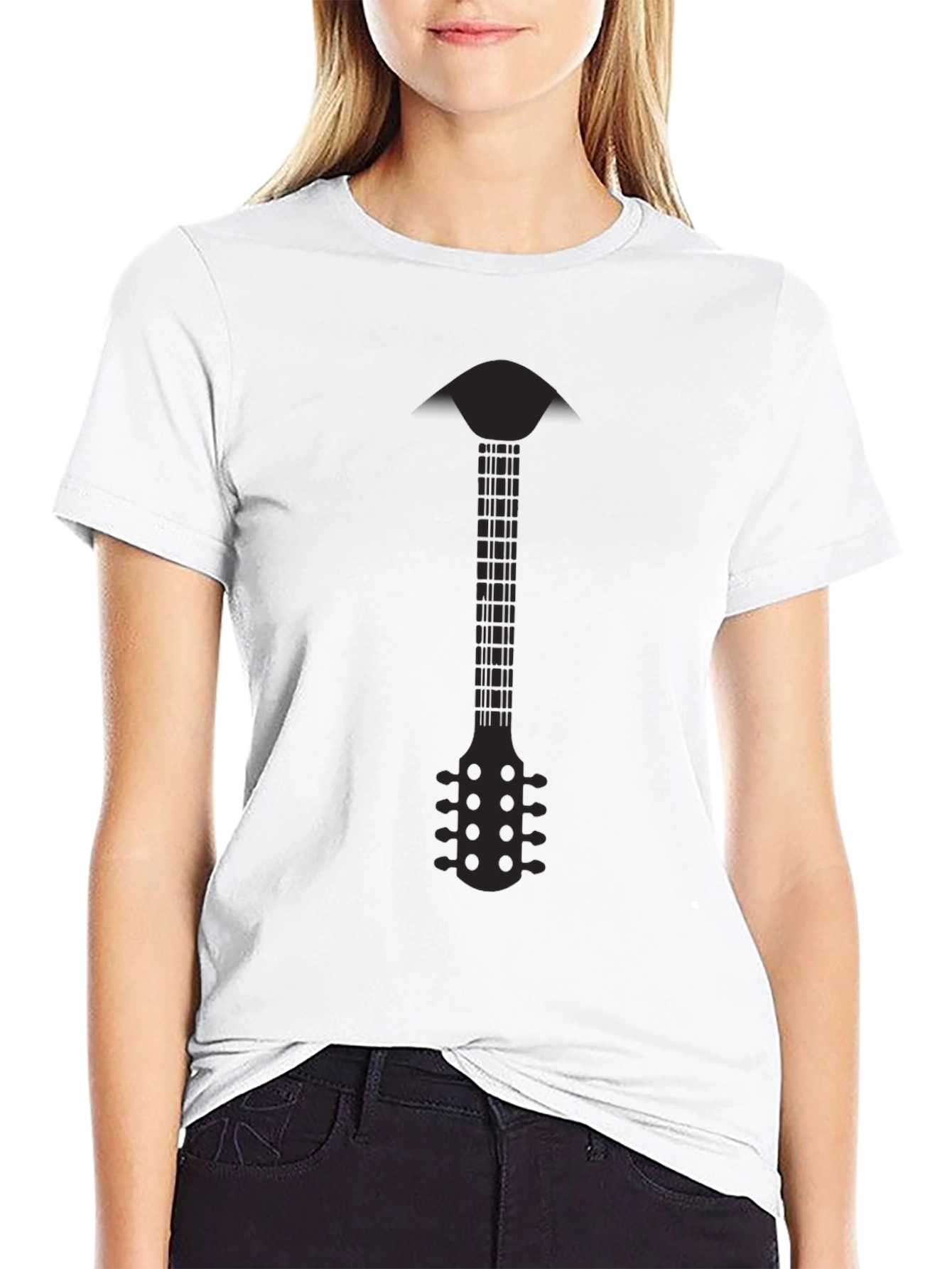 Guitar Graphic T-Shirt - Stylish Musician Tee