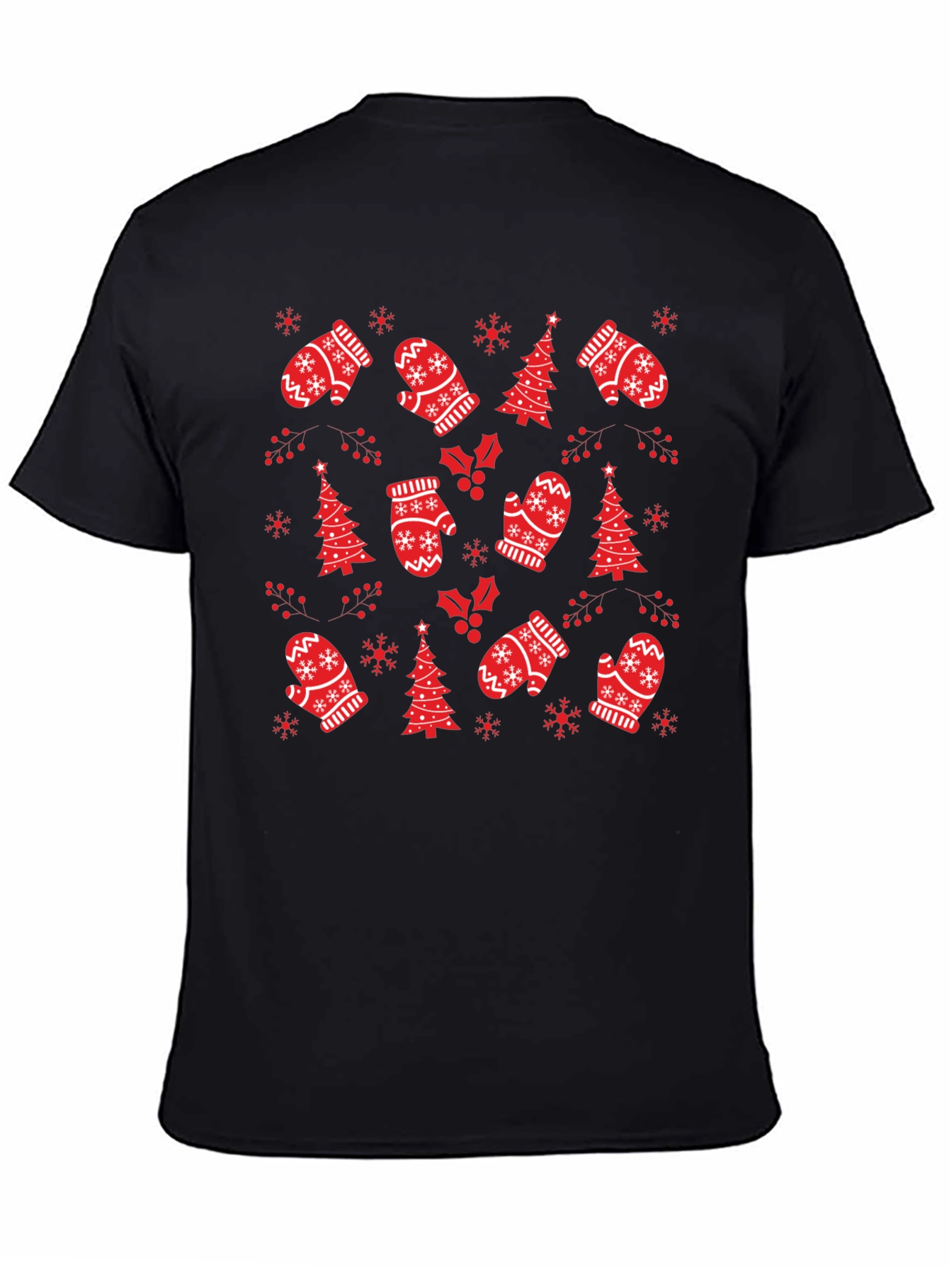 Festive Holiday Pattern T-Shirt