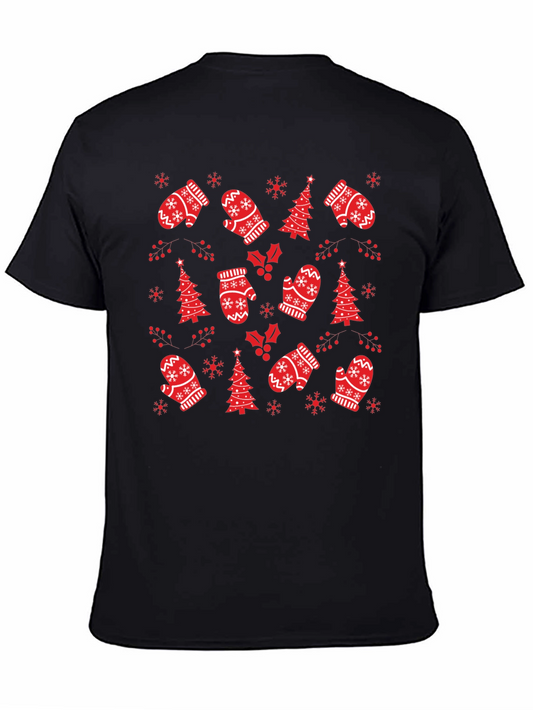 Festive Holiday Pattern T-Shirt