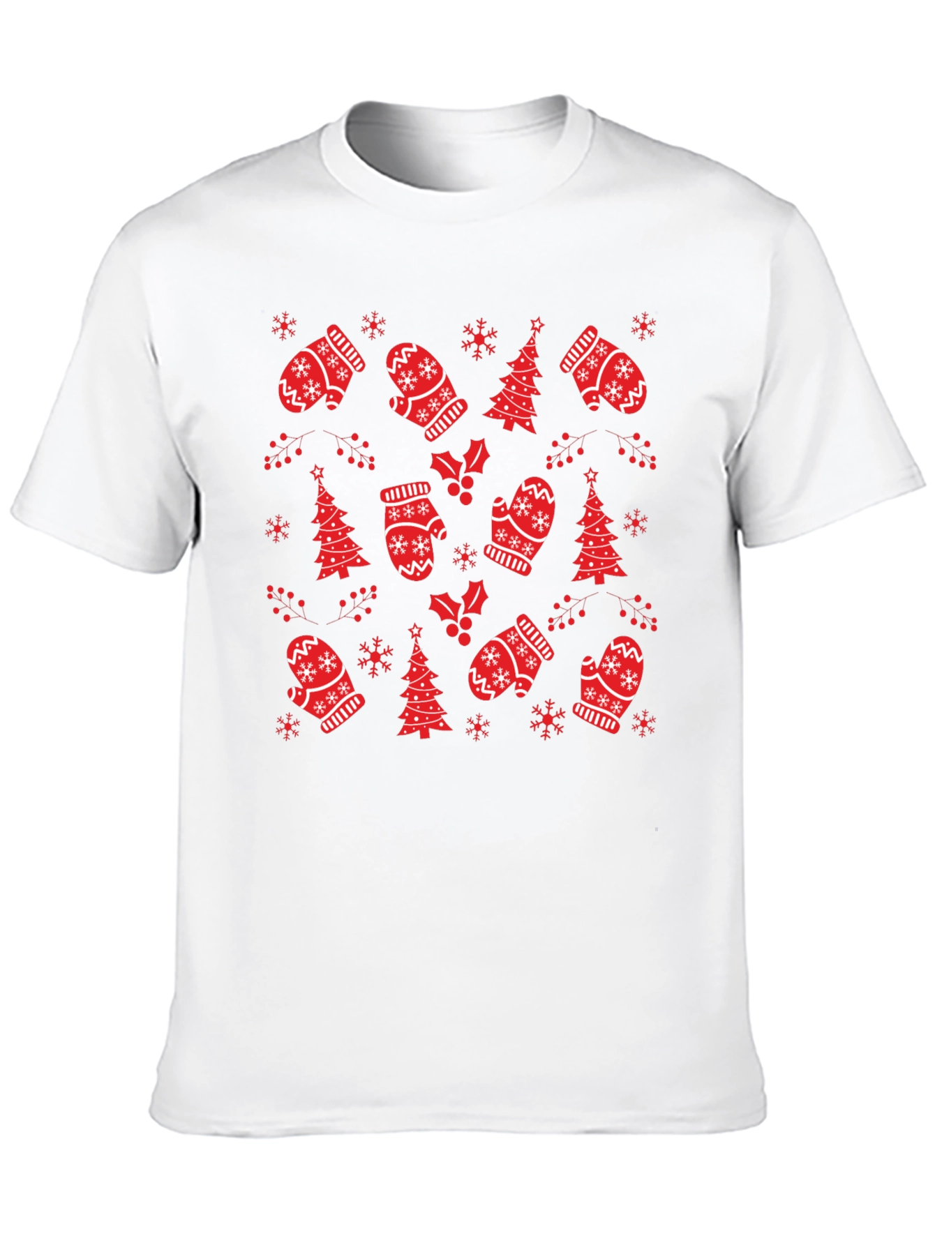 Festive Holiday Pattern T-Shirt