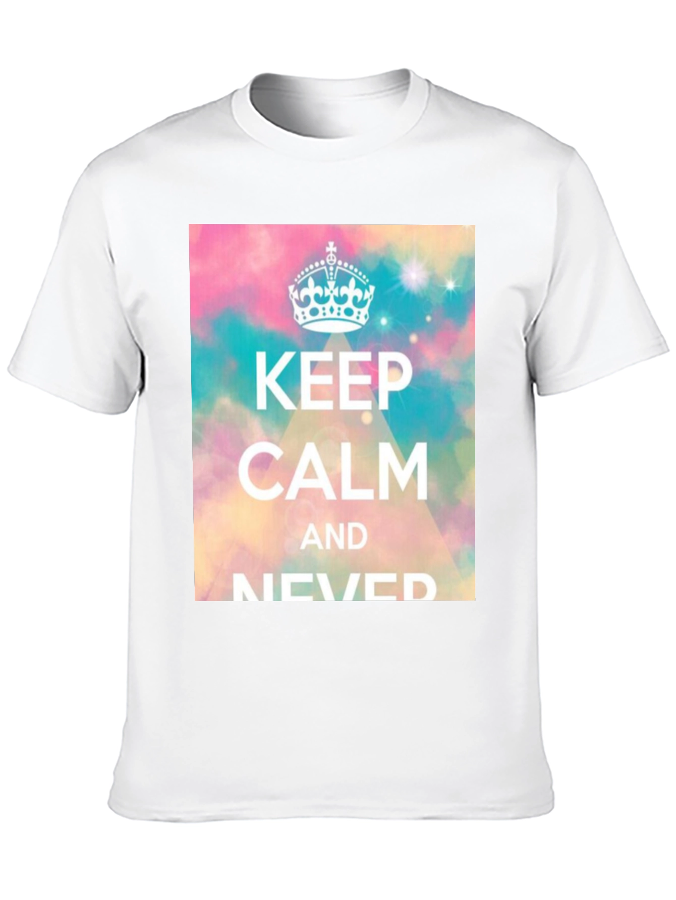 Keep Calm Novelty Graphic T-Shirt