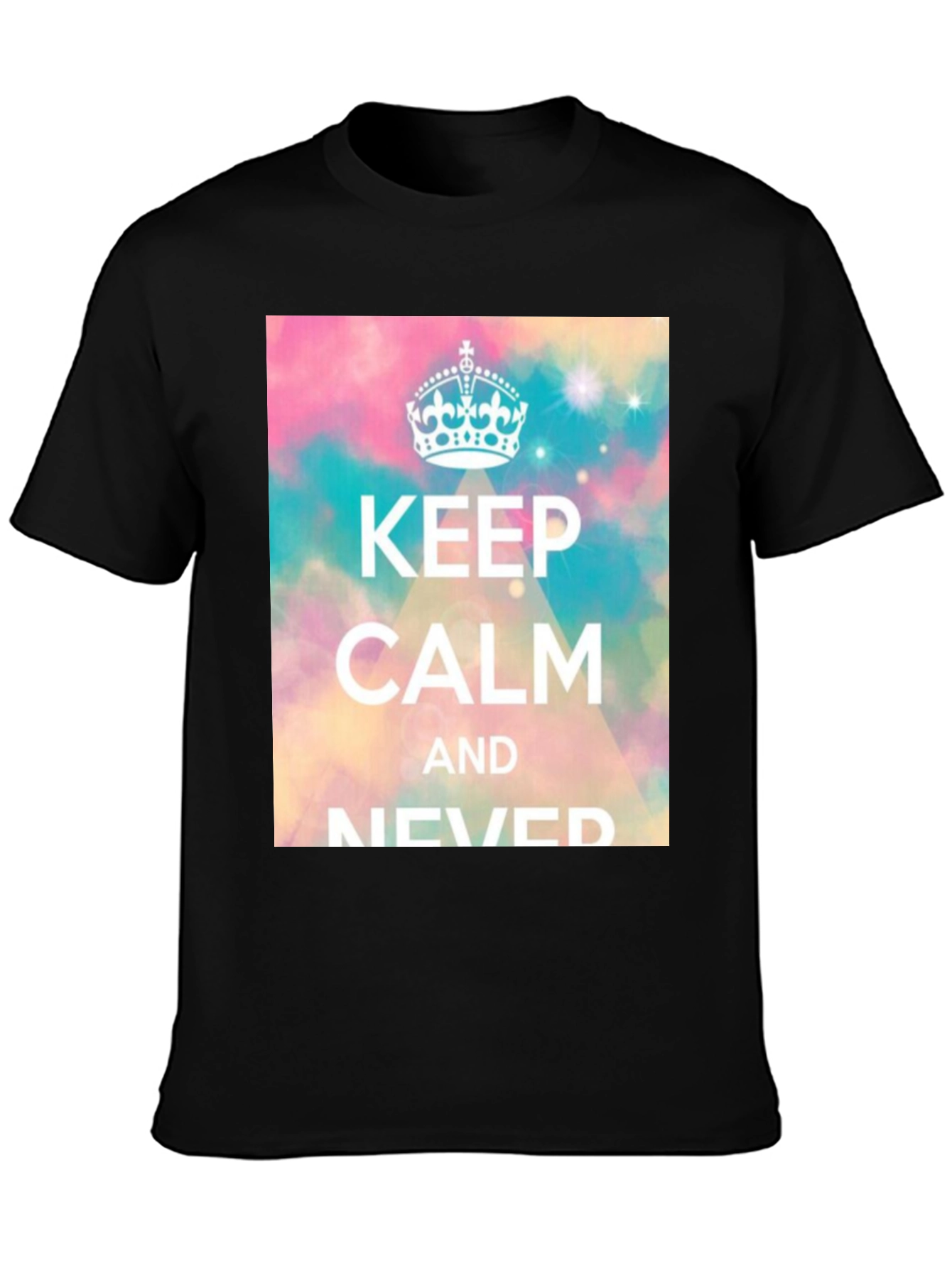 Keep Calm Novelty Graphic T-Shirt