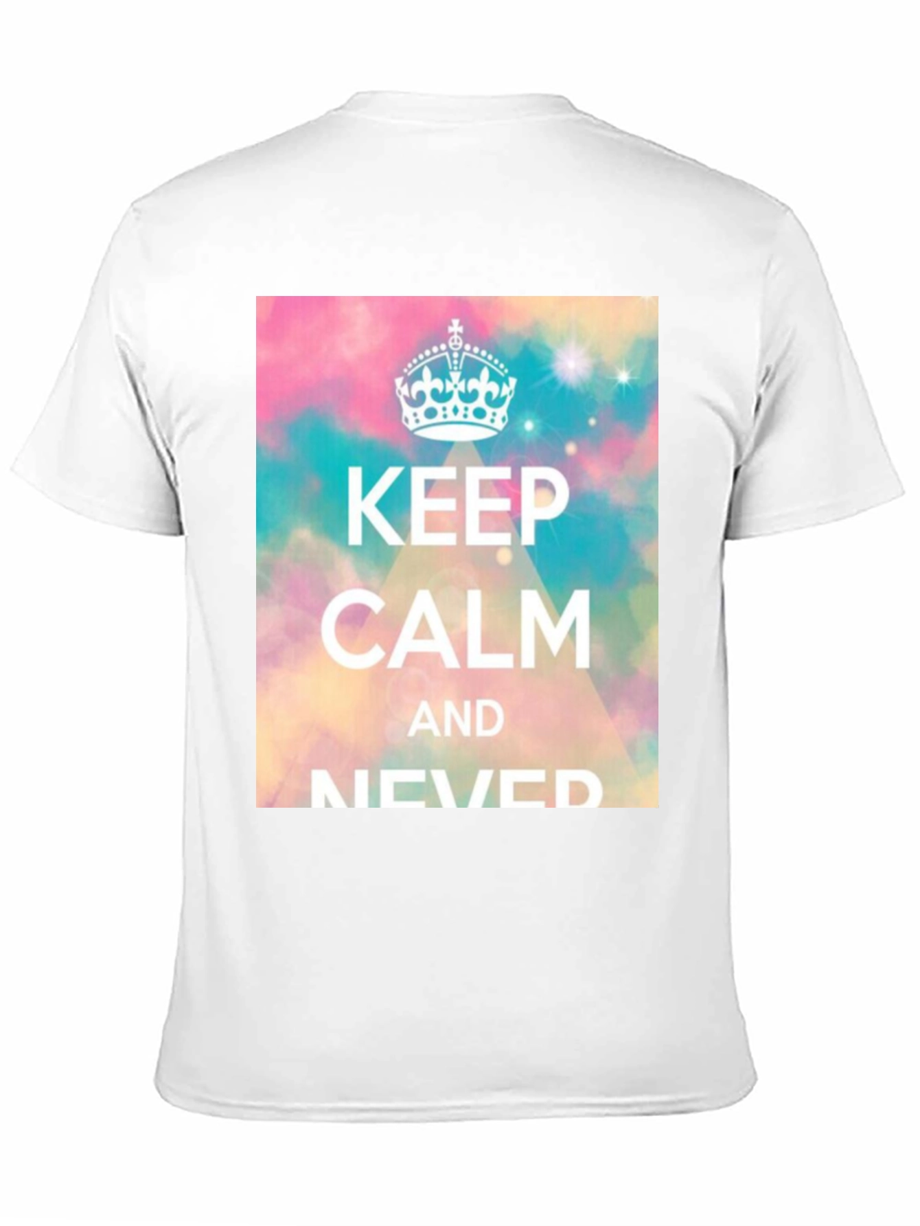 Keep Calm Novelty Graphic T-Shirt