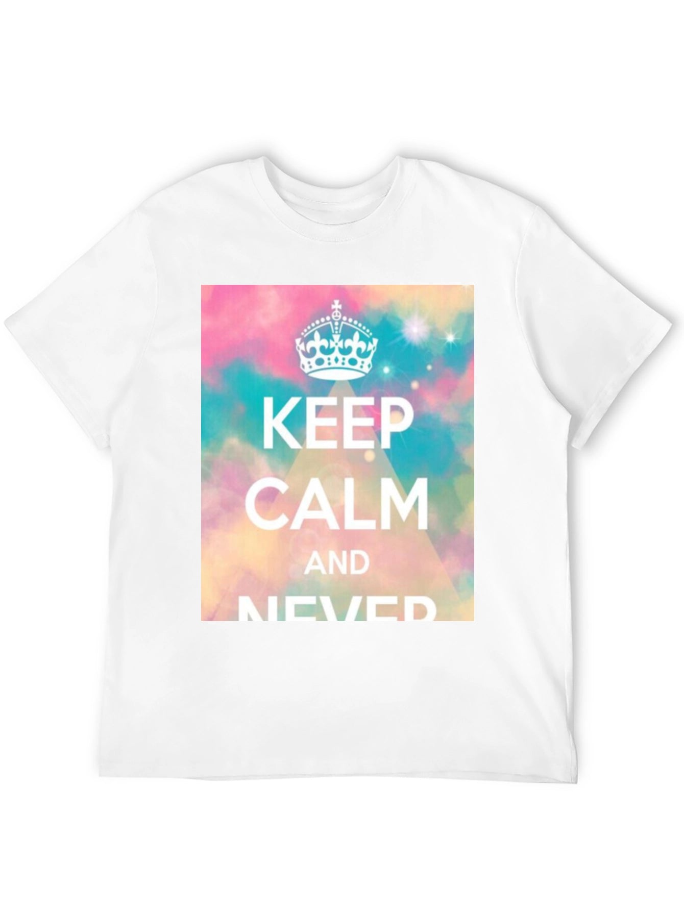 Keep Calm Novelty Graphic T-Shirt