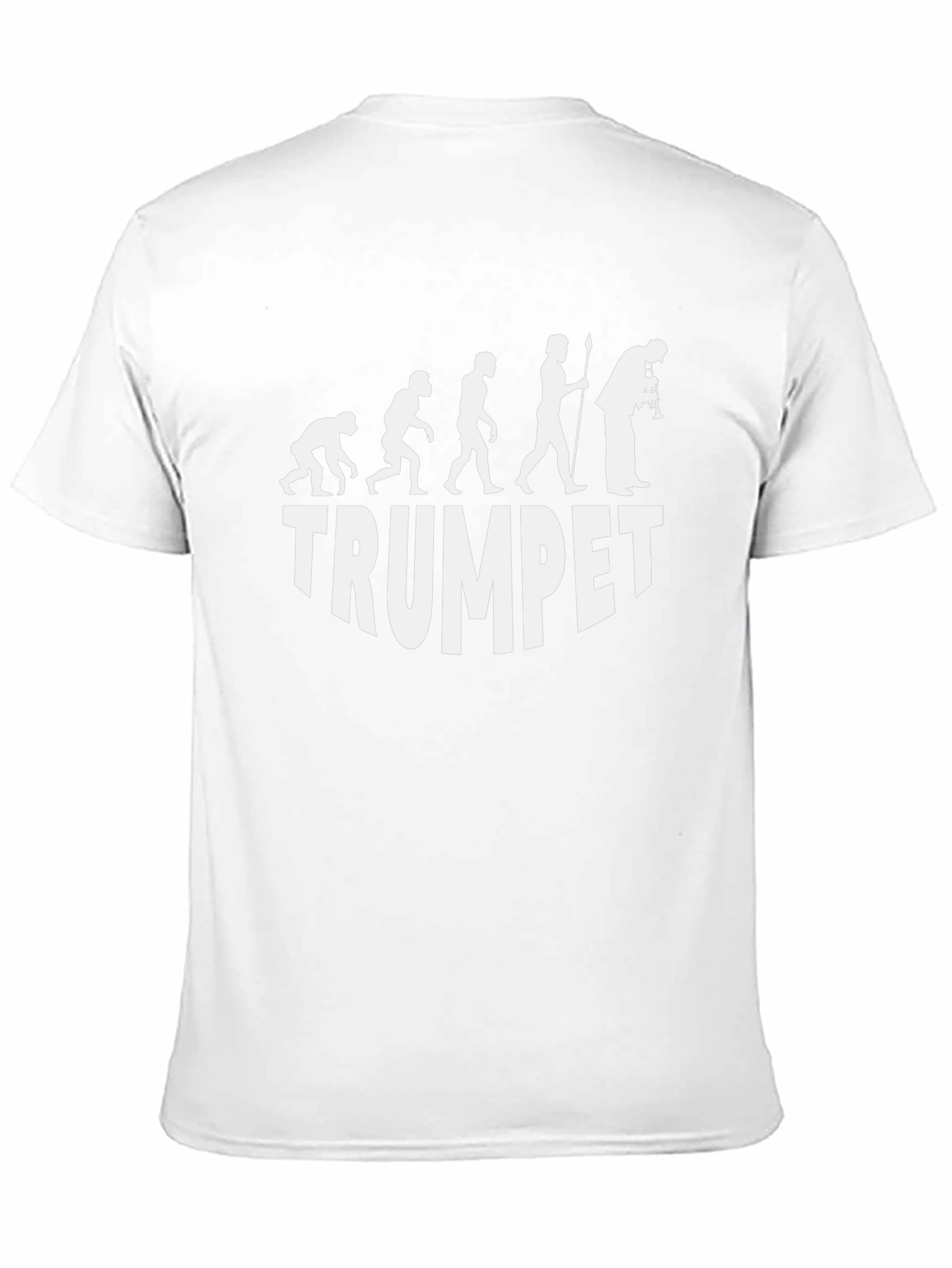 Trumpet Evolution T-Shirt - Funny Musician Tee