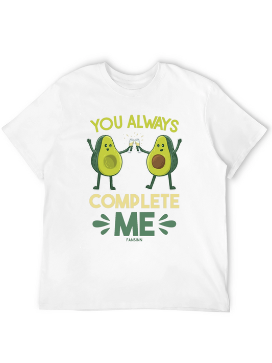 Avocado Couple T-Shirt - You Always Complete Me