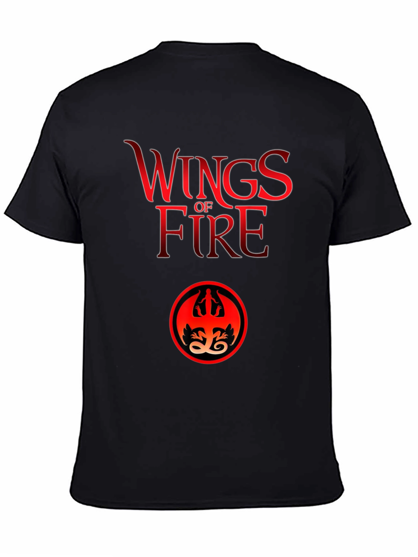 Wings of Fire Graphic T-Shirt - Black Cotton Tee