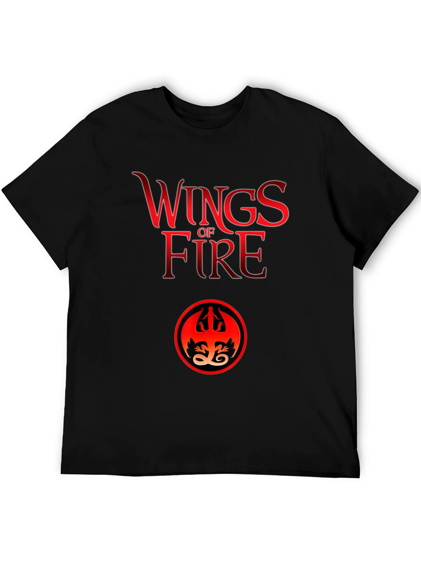 Wings of Fire Graphic T-Shirt - Black Cotton Tee