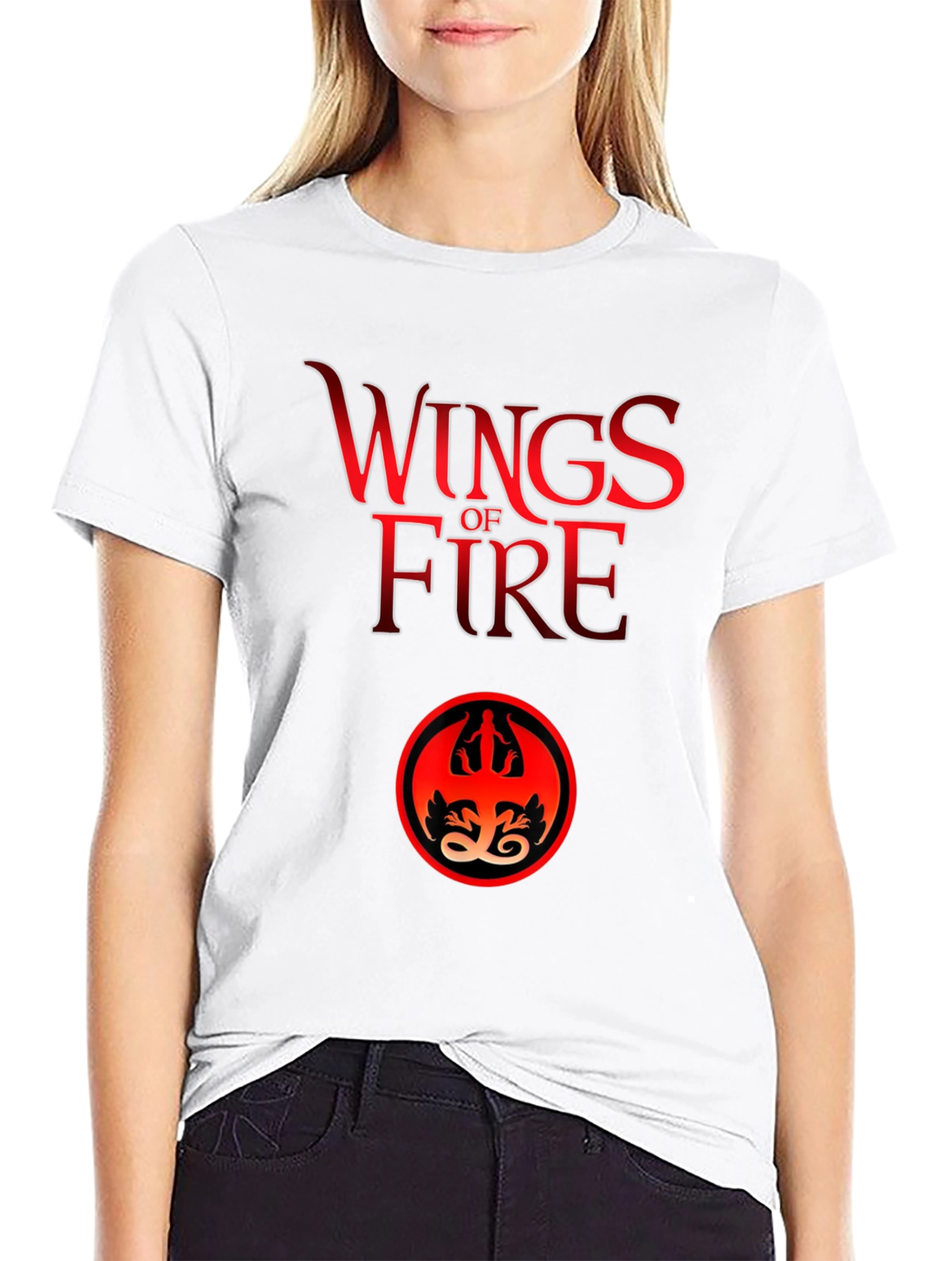 Wings of Fire Graphic T-Shirt - Black Cotton Tee