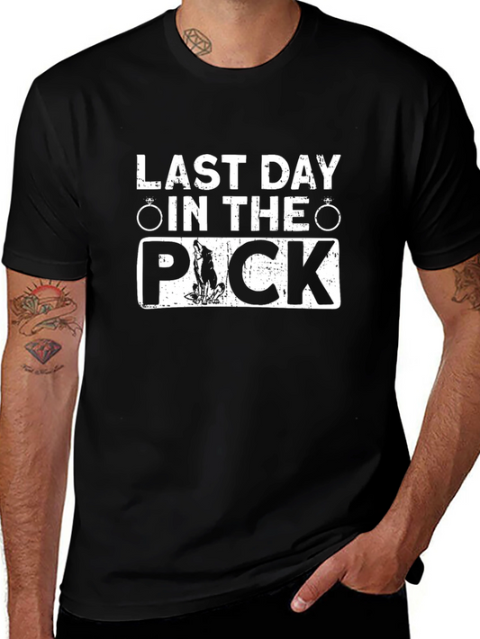 Last Day in the Pack Bachelor Party T-Shirt