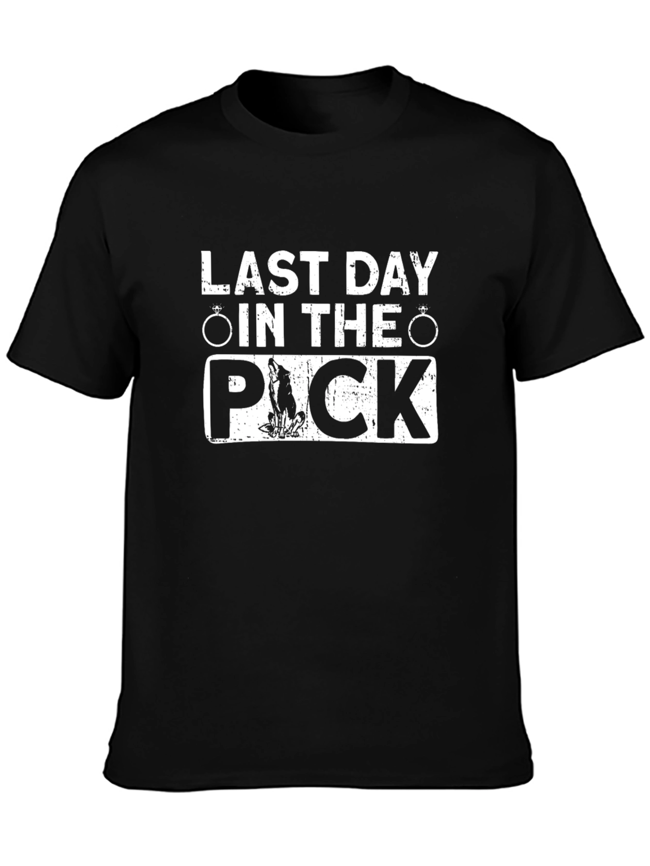 Last Day in the Pack Bachelor Party T-Shirt