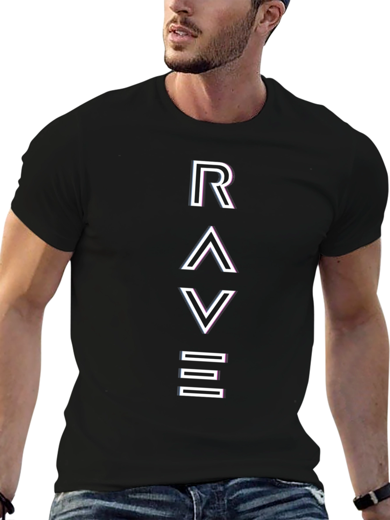 Rave Graphic Tee - Stylish Clubbing Apparel