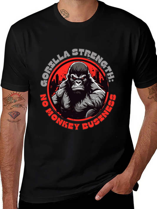 Gorilla Strength Graphic T-Shirt