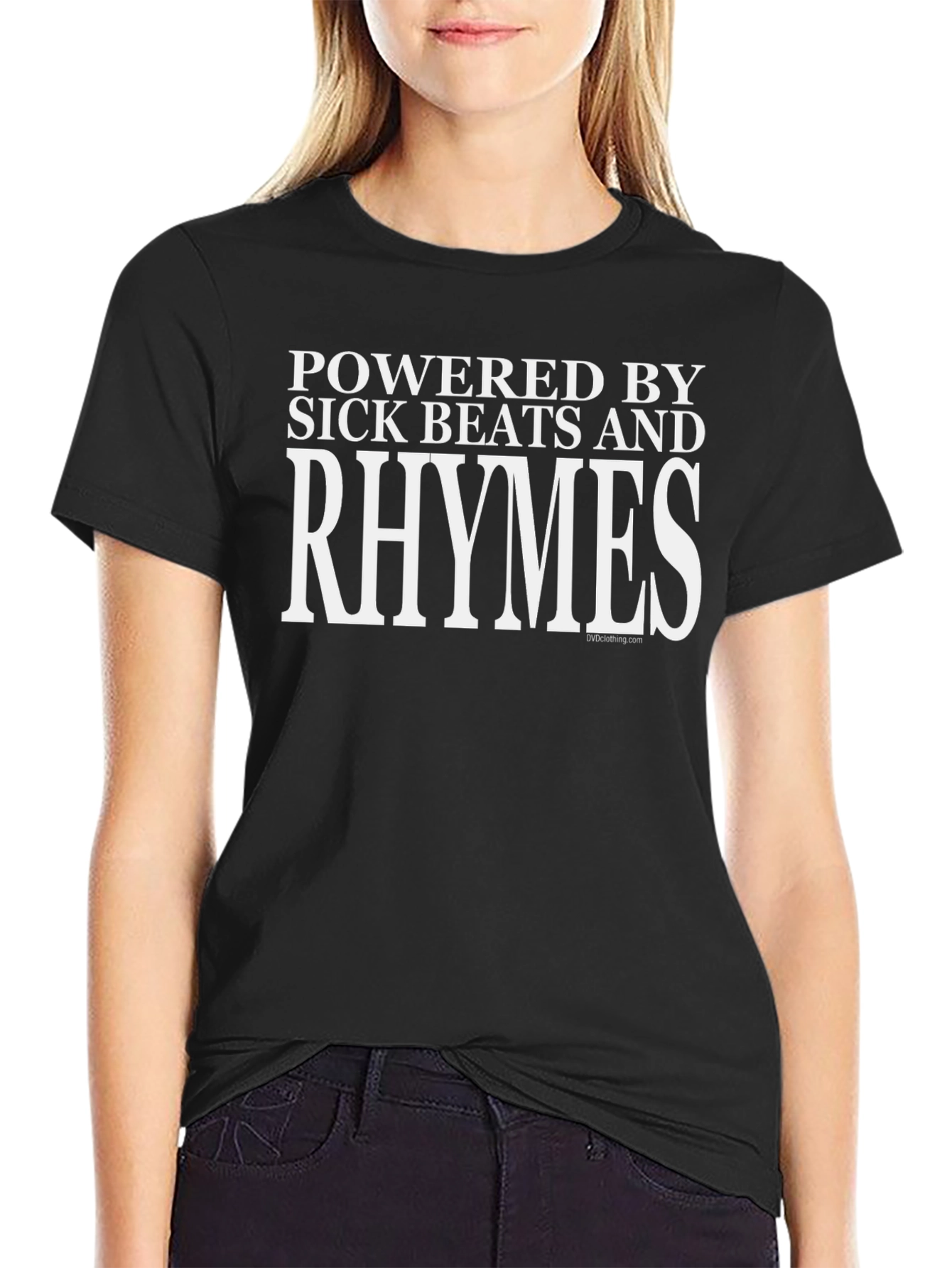 Powered By Sick Beats and Rhymes T-Shirt
