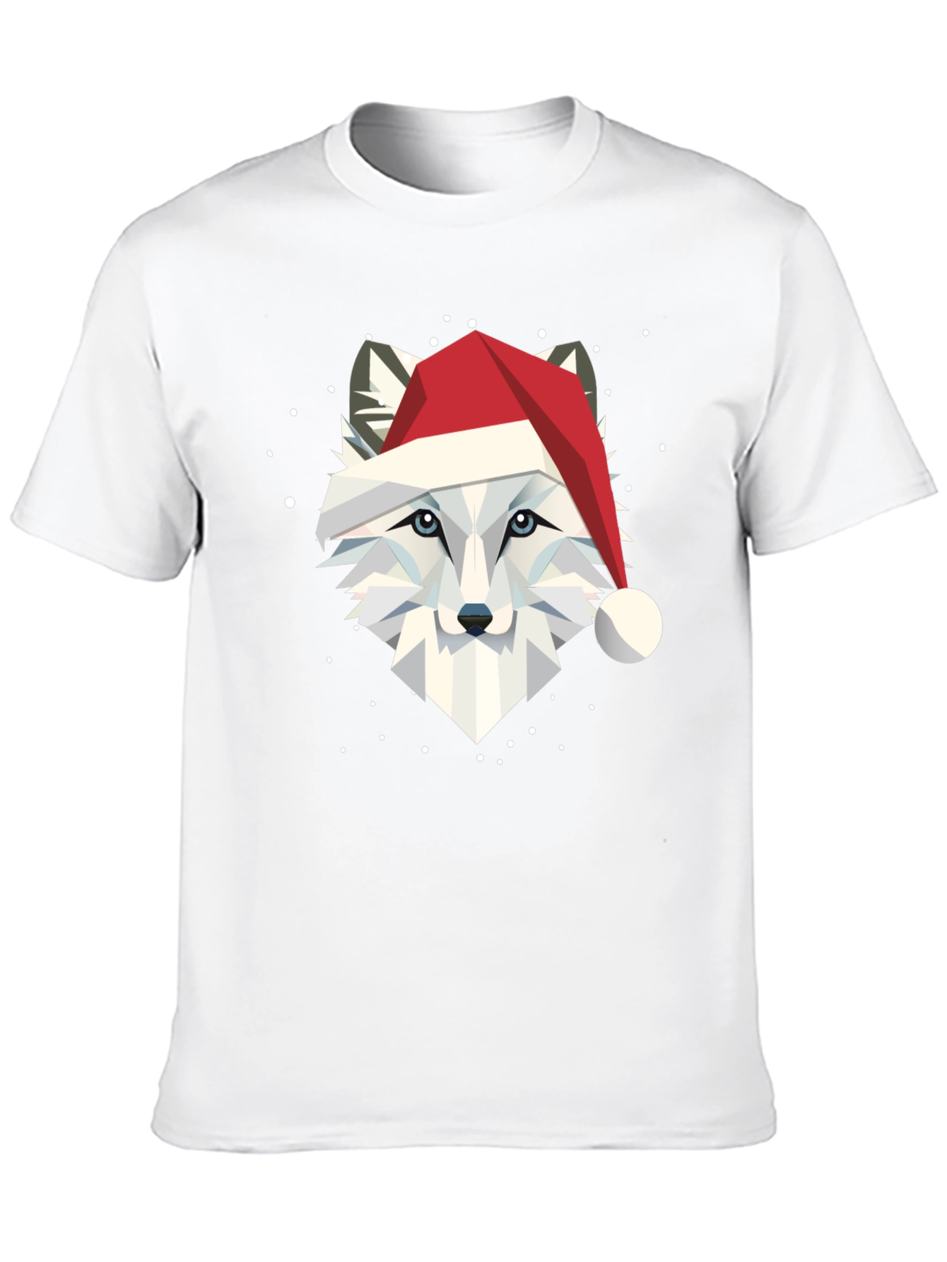 Festive Fox Graphic Tee - Holiday Apparel