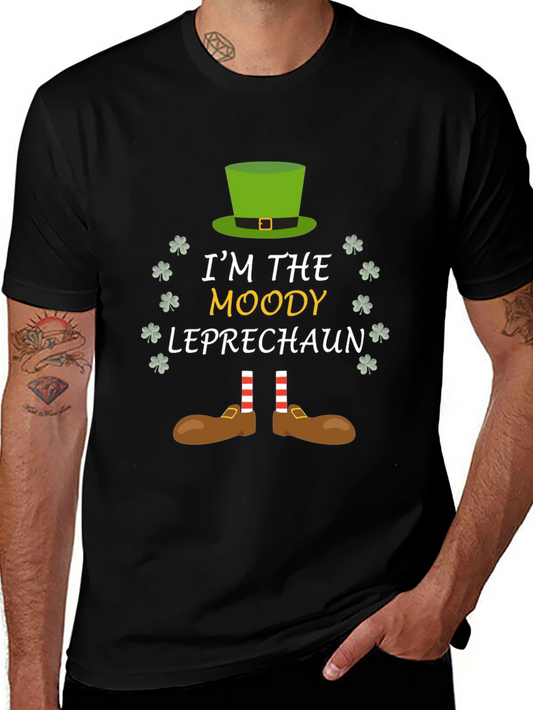 Moody Leprechaun St. Patricks Day T-Shirt