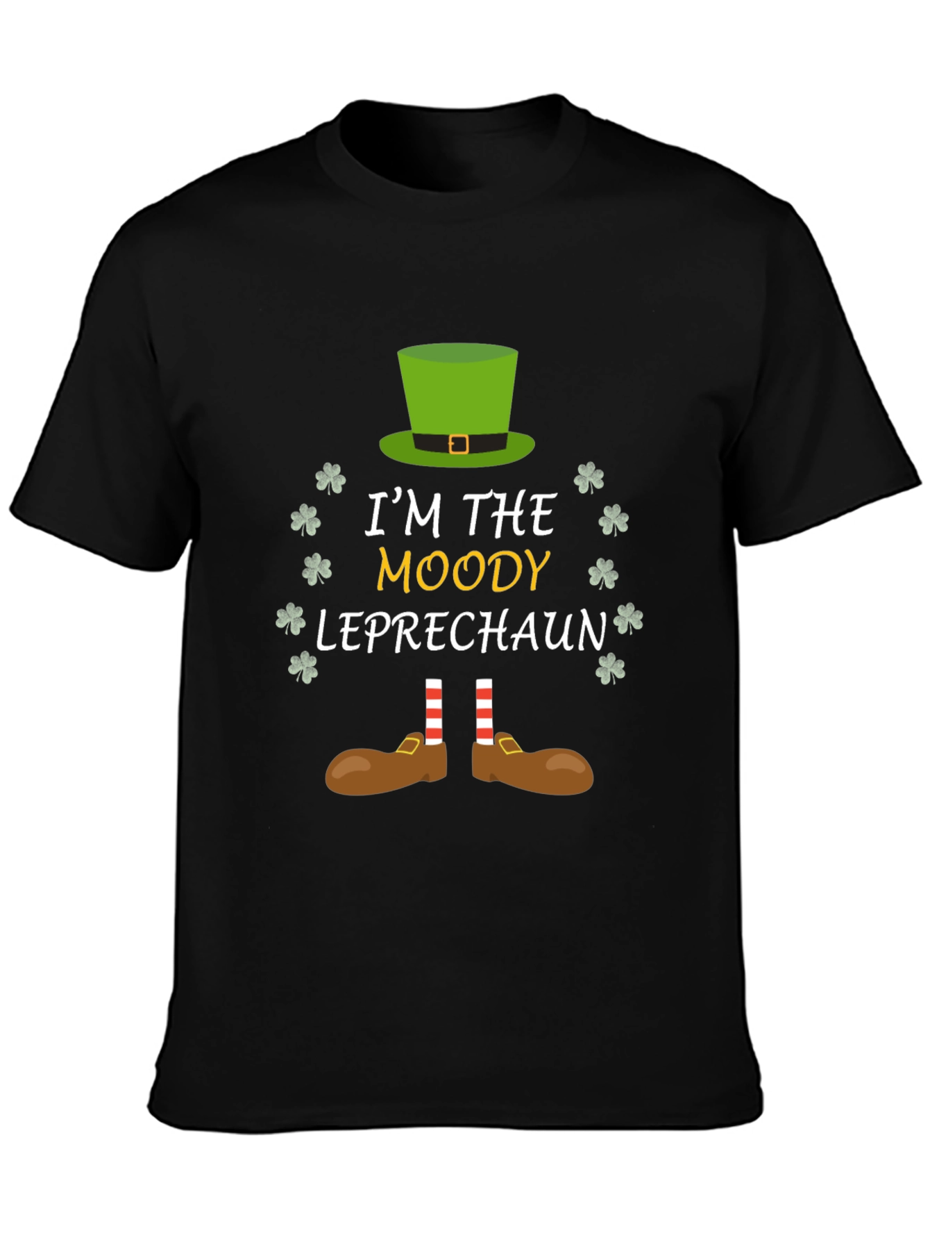 Moody Leprechaun St. Patricks Day T-Shirt