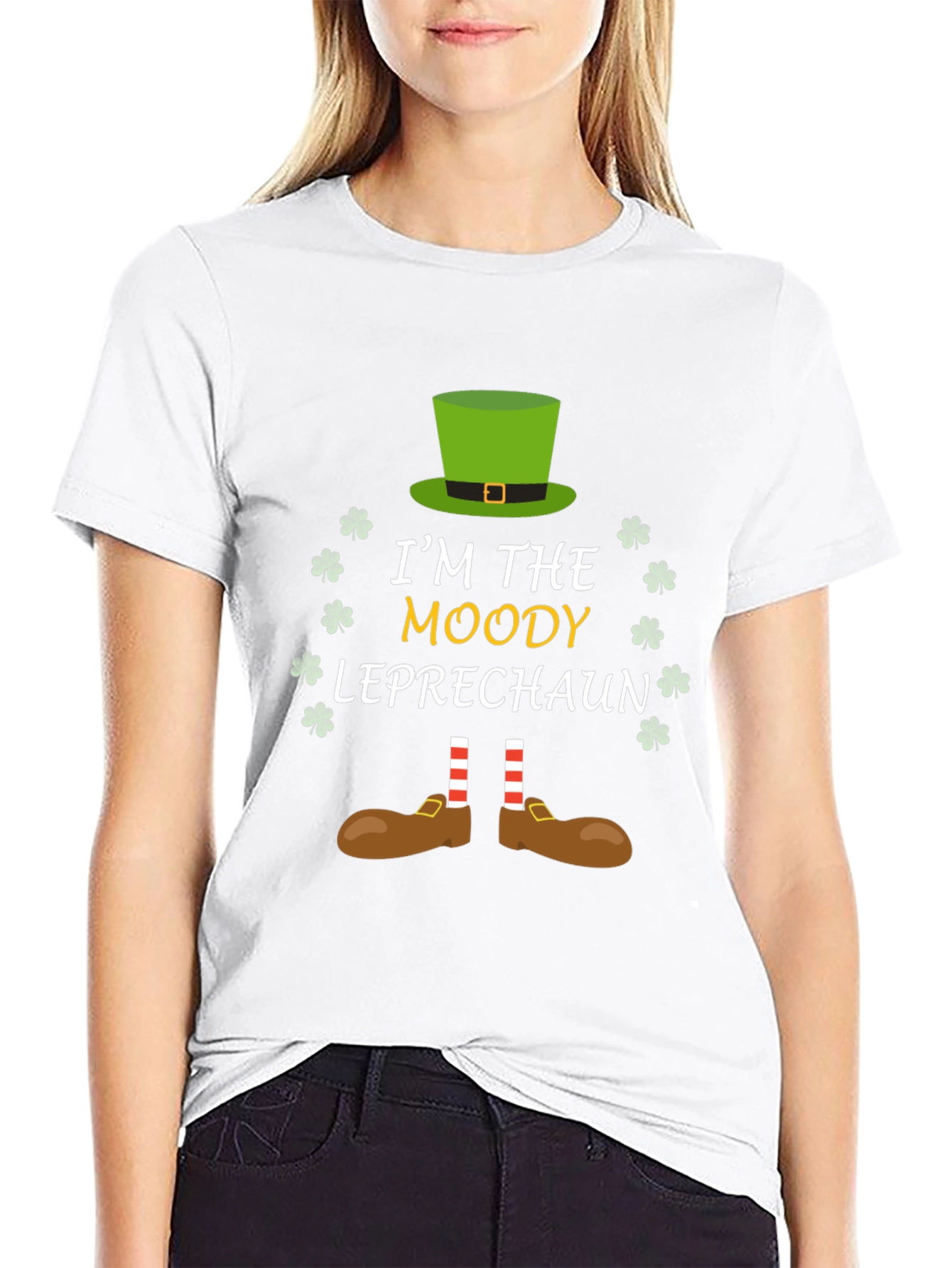 Moody Leprechaun St. Patricks Day T-Shirt