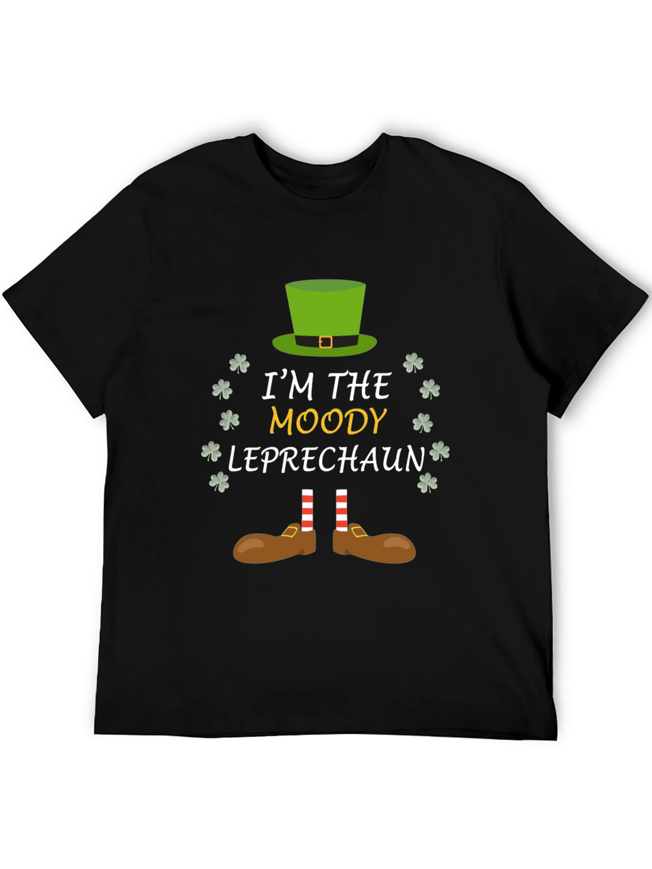 Moody Leprechaun St. Patricks Day T-Shirt