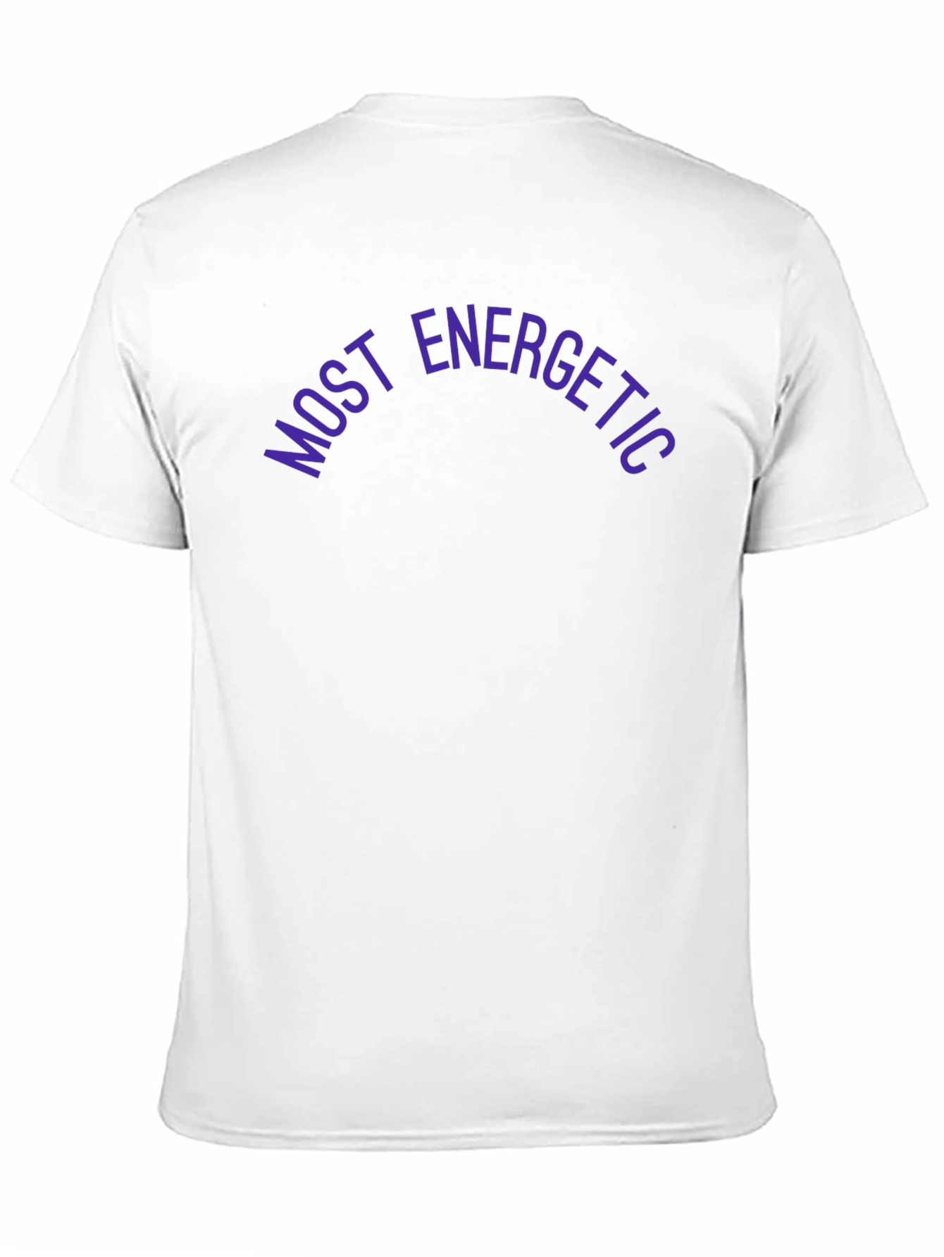 Most Energetic Black Graphic Tee