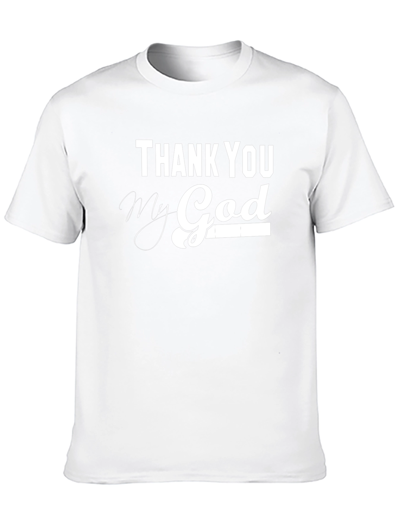 Thank You My God Black T-Shirt