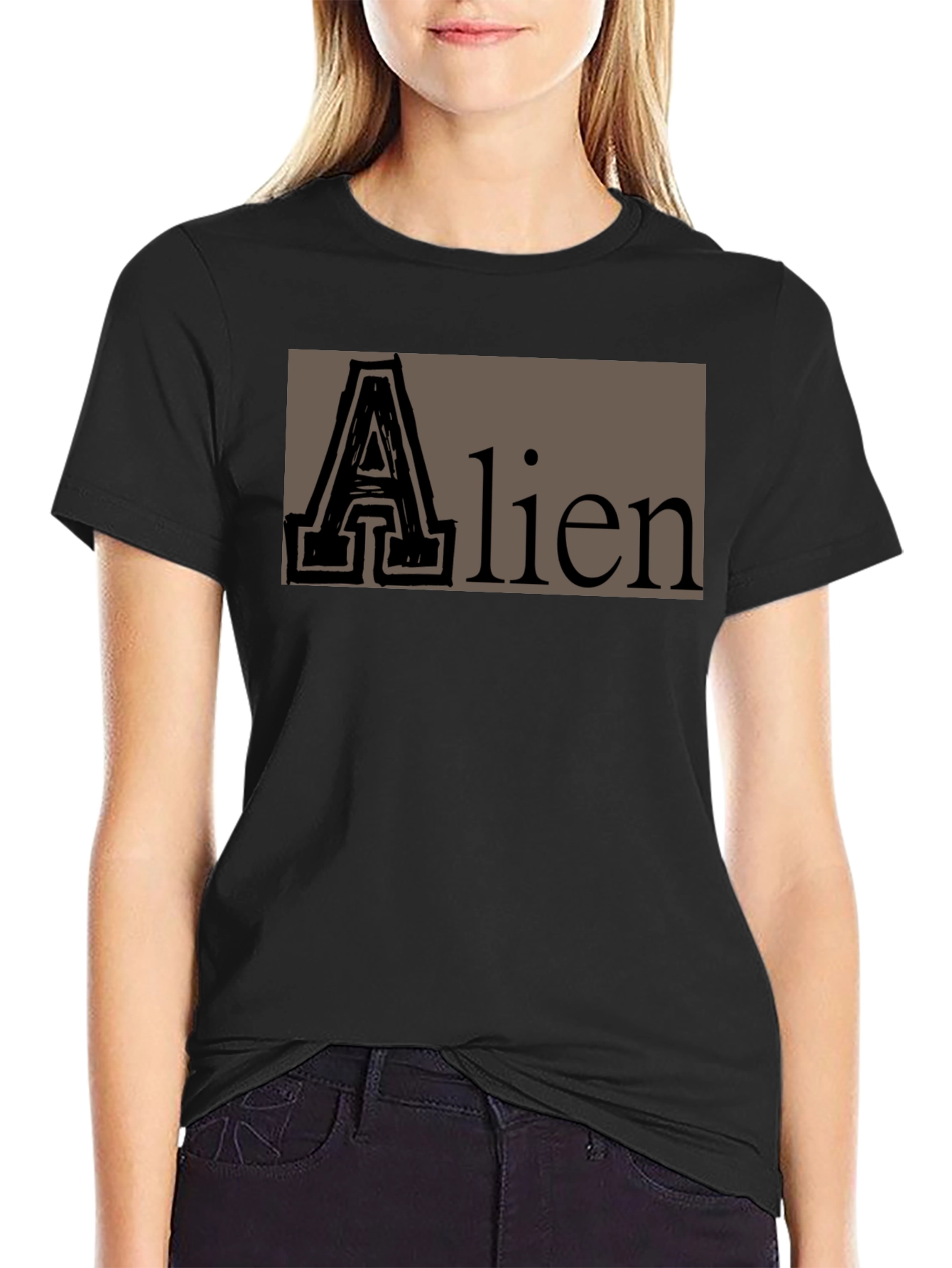 Alien Graphic Tee - Casual Comfort Unique Design