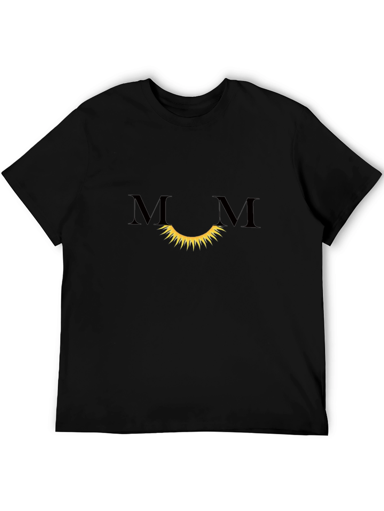 MUM Graphic Tee - Black Short Sleeve T-Shirt
