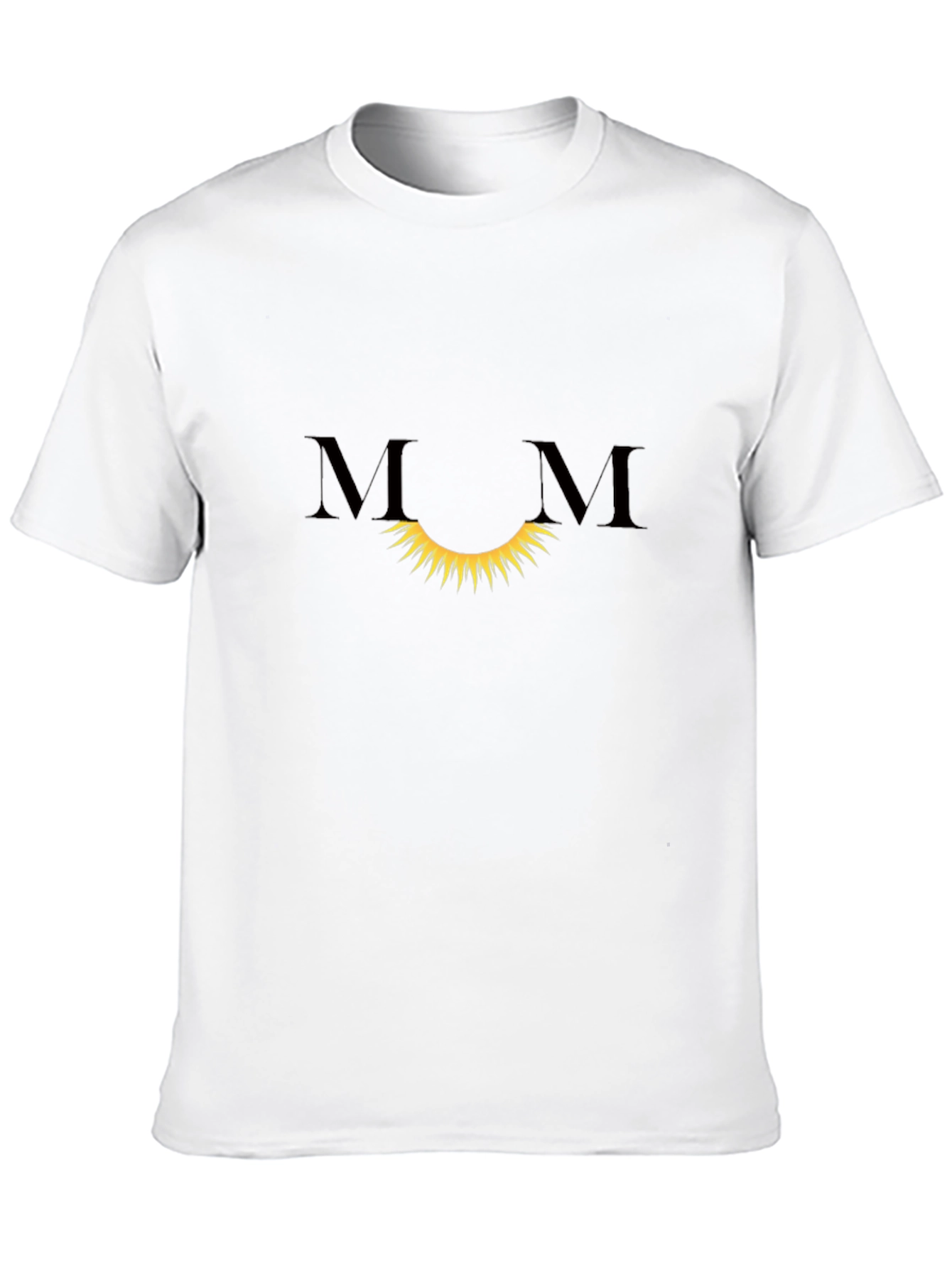 MUM Graphic Tee - Black Short Sleeve T-Shirt