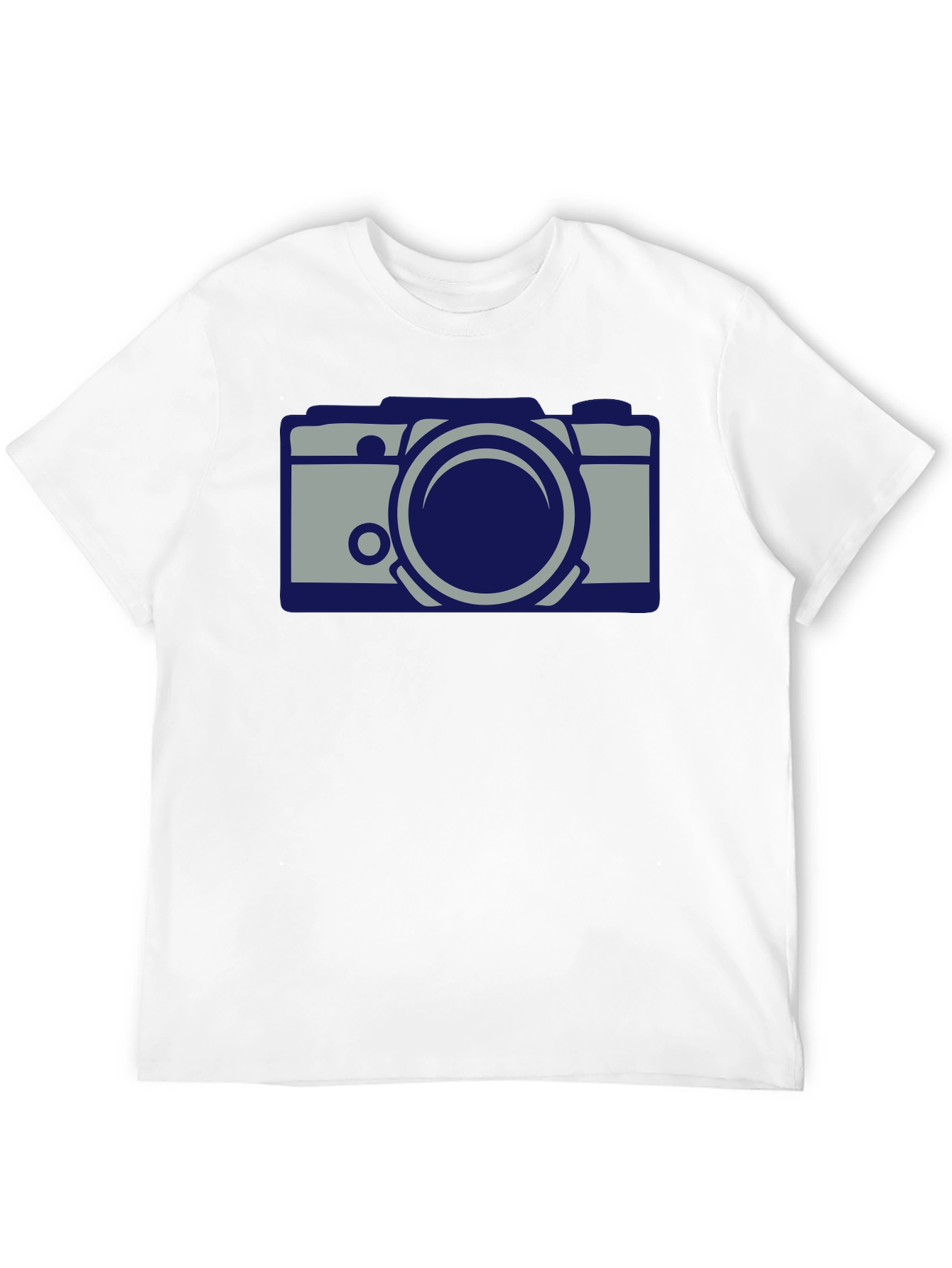 Cool Camera Graphic Black T-Shirt