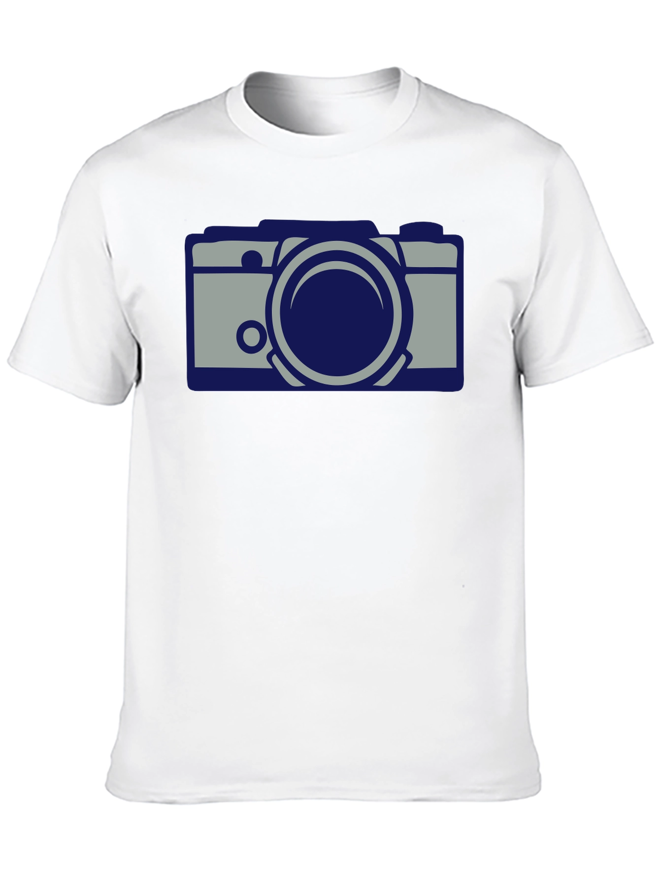 Cool Camera Graphic Black T-Shirt