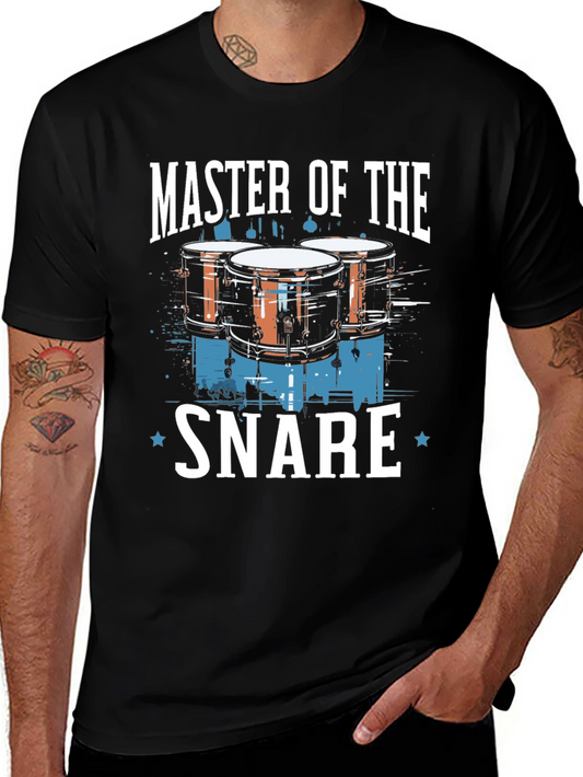 Master of the Snare Drummer T-Shirt - Black
