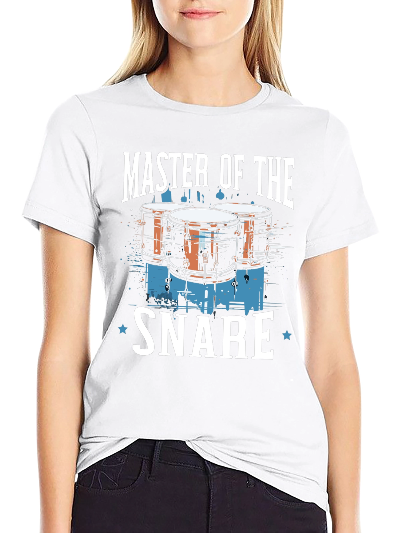 Master of the Snare Drummer T-Shirt - Black