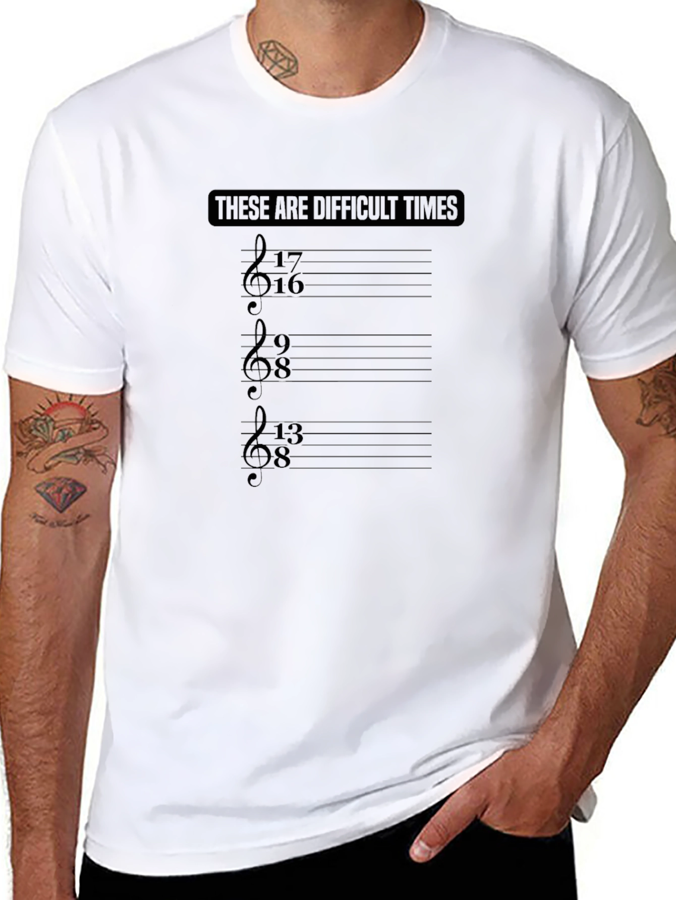 Difficult Times Music T-Shirt