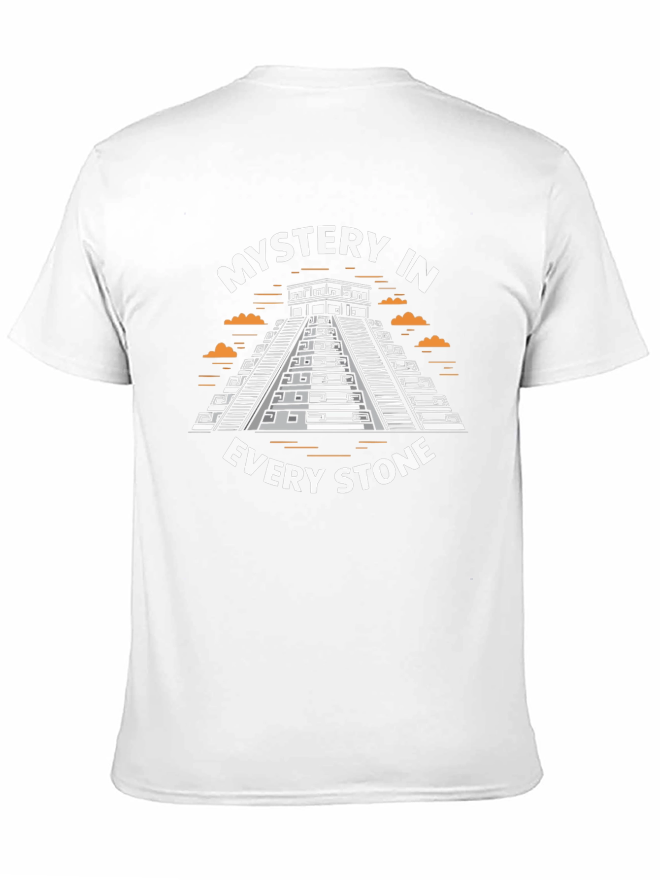 Mystery in Every Stone Black Graphic T-Shirt