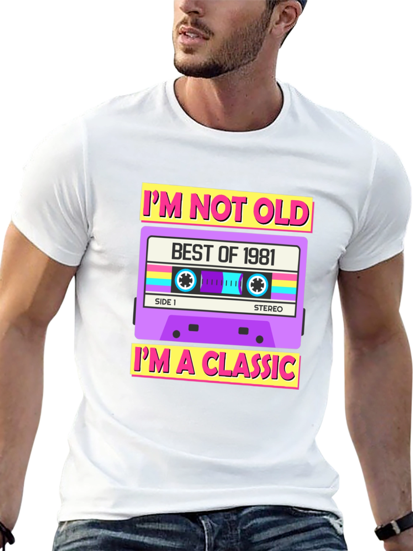 Retro 1981 Cassette Tape Classic T-Shirt